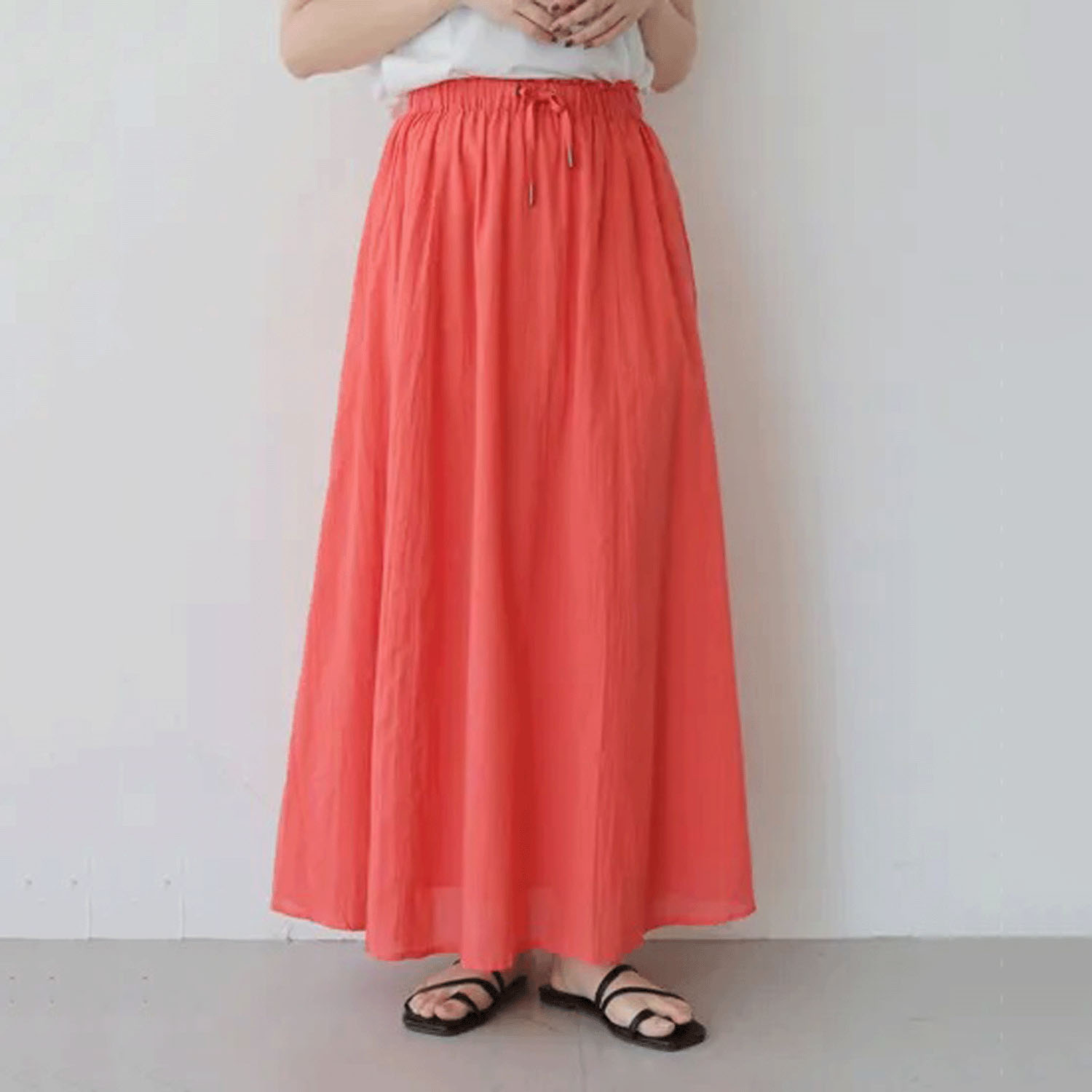 【Insta Live】Vingtrois インド綿フレアスカート - 画像1