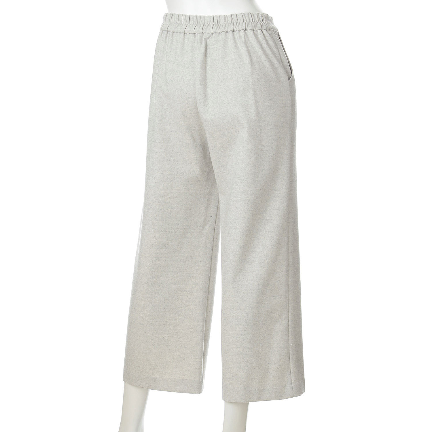 両面起毛ワイドパンツ - 画像7