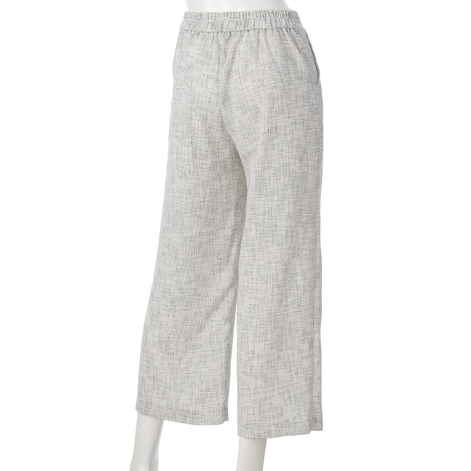 麻ライクセミワイドパンツ - 画像6