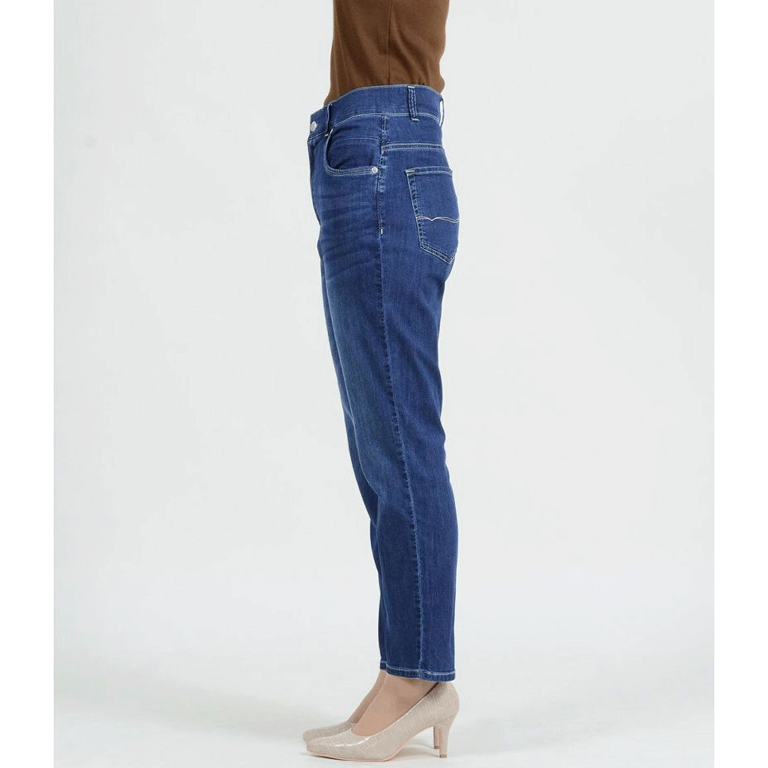 【Insta Live】aiai C／Nクールストレッチ 木陰デニムアンクルテーパード - 画像18