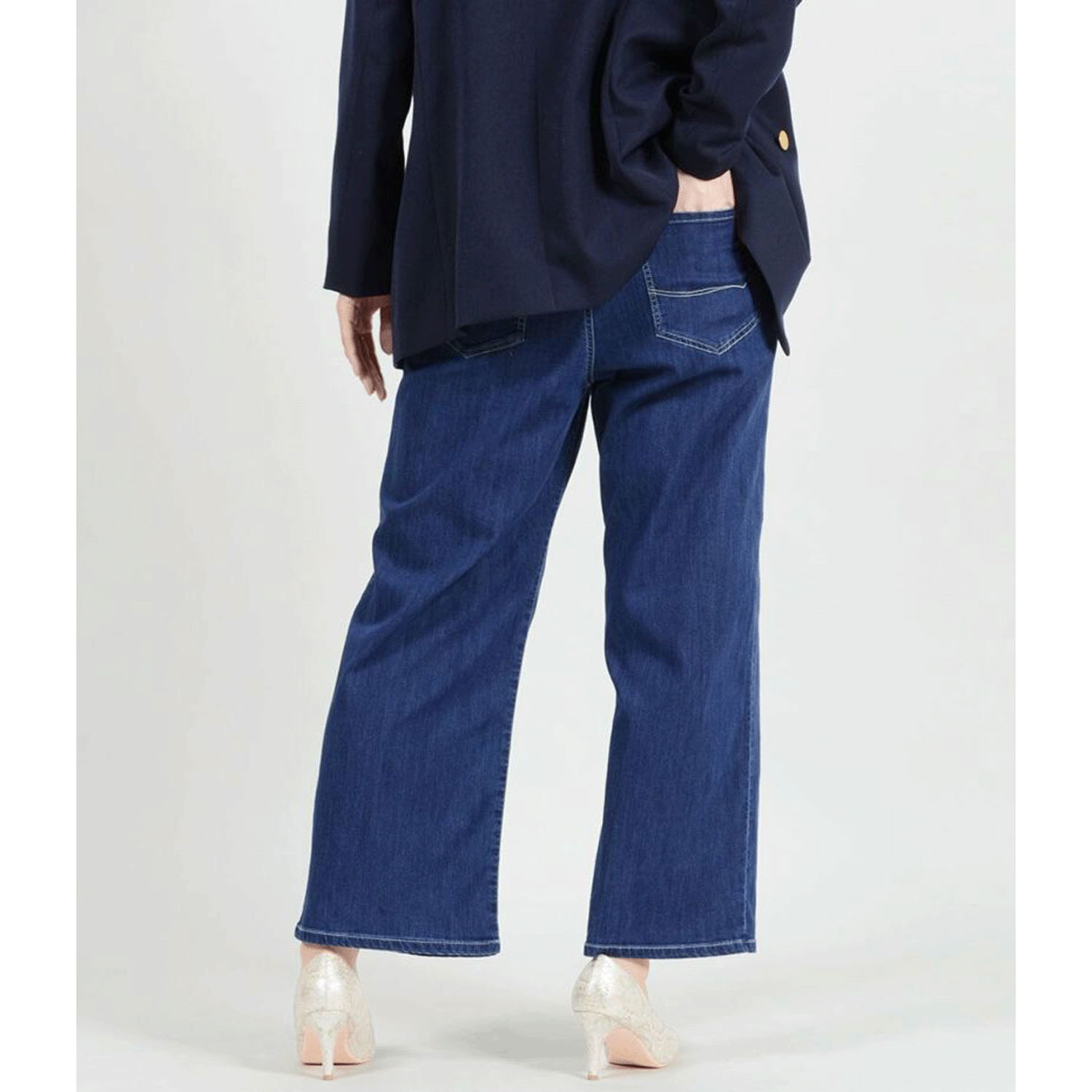 【InstaLive】aiai C／Nクールストレッチ 木陰デニムセミワイドパンツ - 画像17