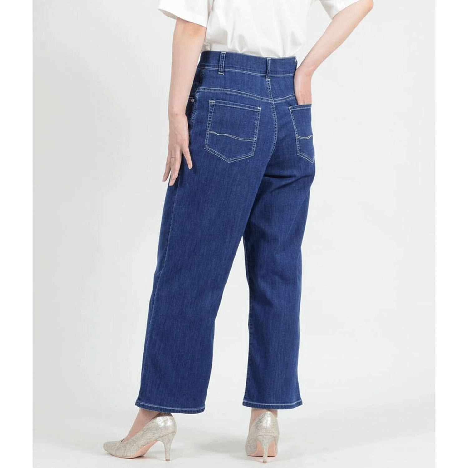 【InstaLive】aiai C／Nクールストレッチ 木陰デニムセミワイドパンツ - 画像21