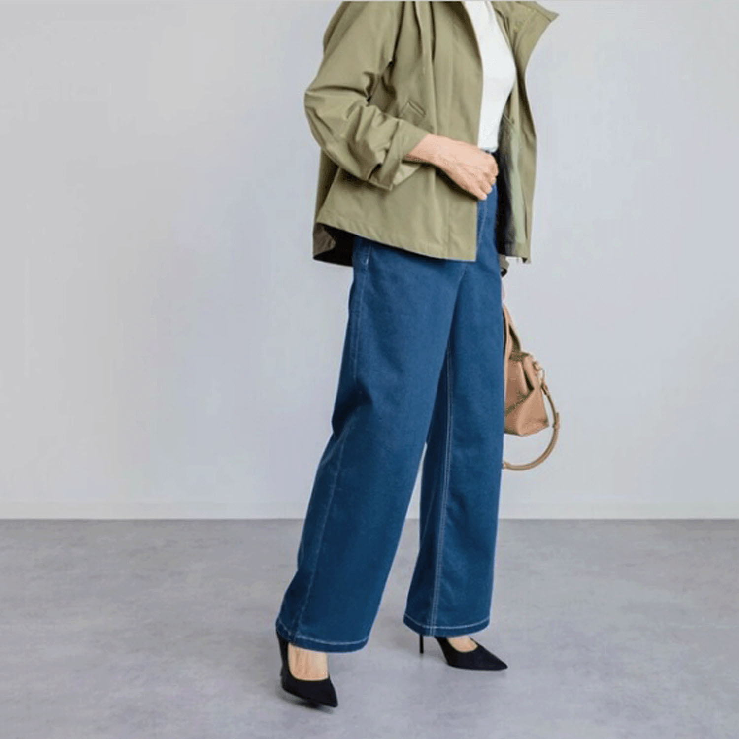 サスティナブルデニムバギーパンツ - 画像12