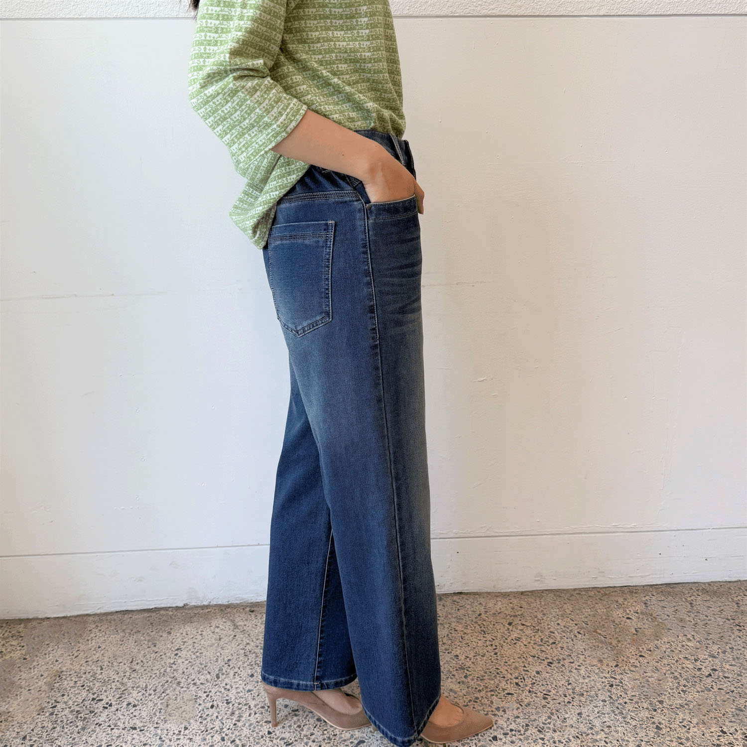 【Insta Live】パイルデニムパンツ - 画像2