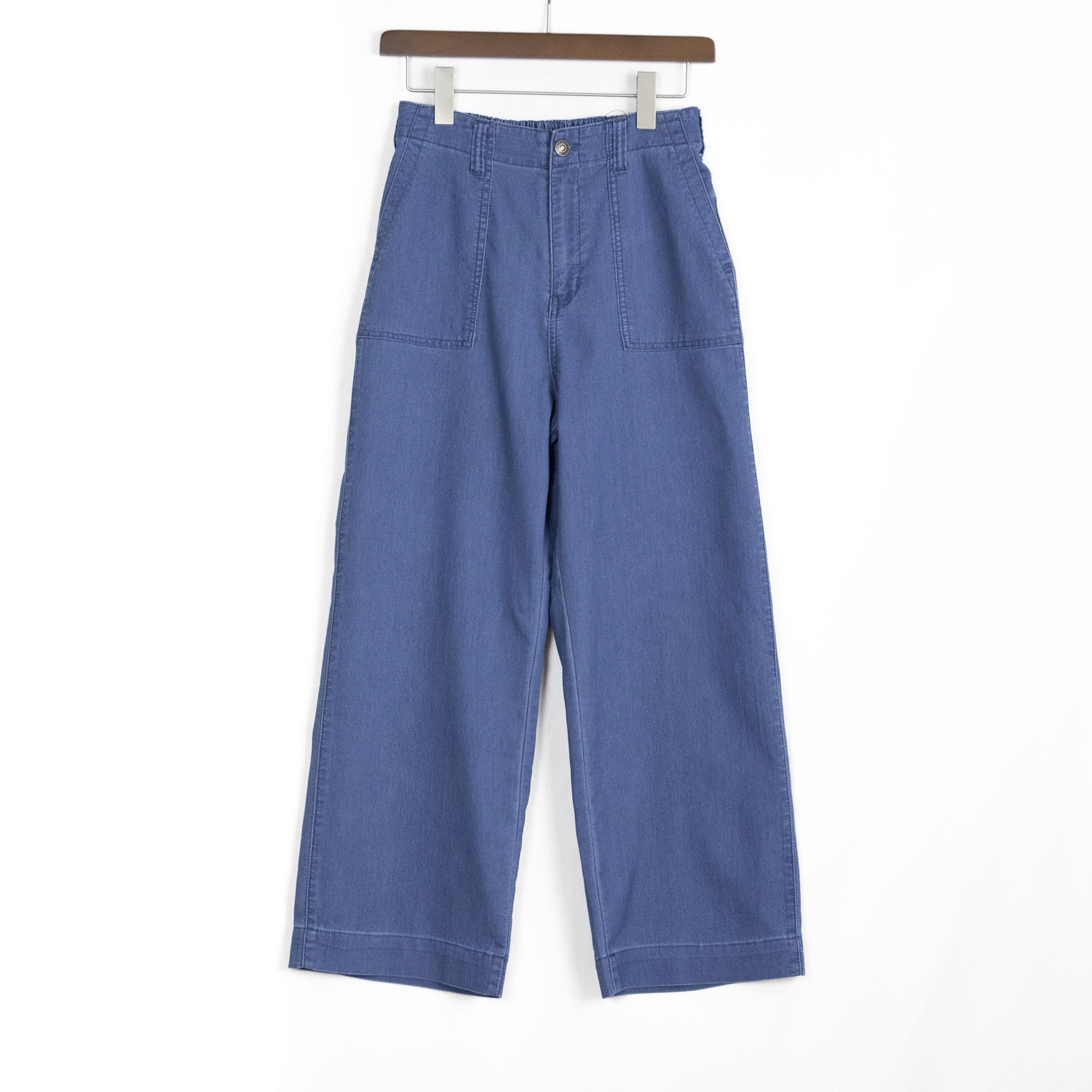 涼やかメッシュ調デニムベイカーパンツ - 画像6