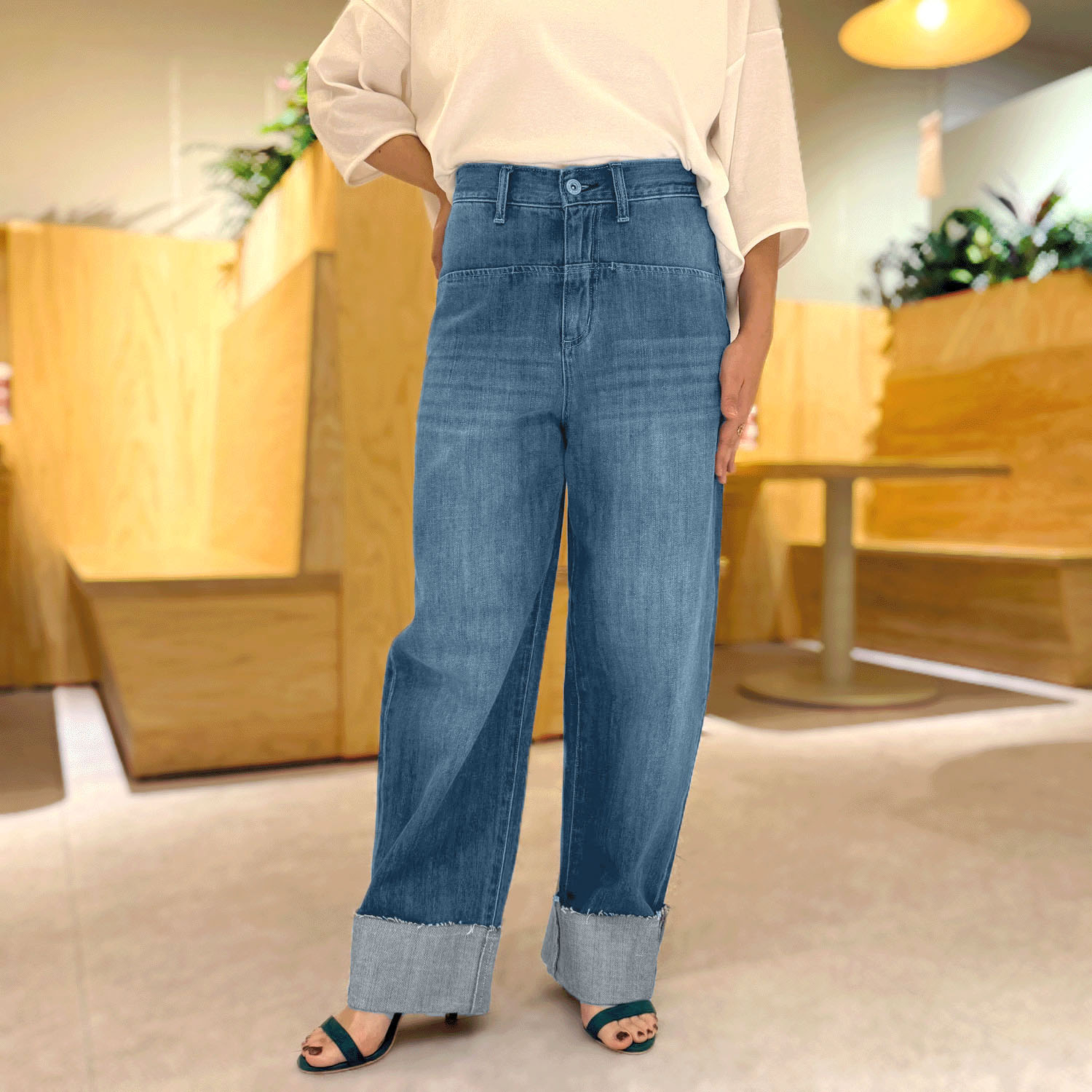 【Insta Live】CAMEL ROAD裾ロールアップパンツ - 画像5