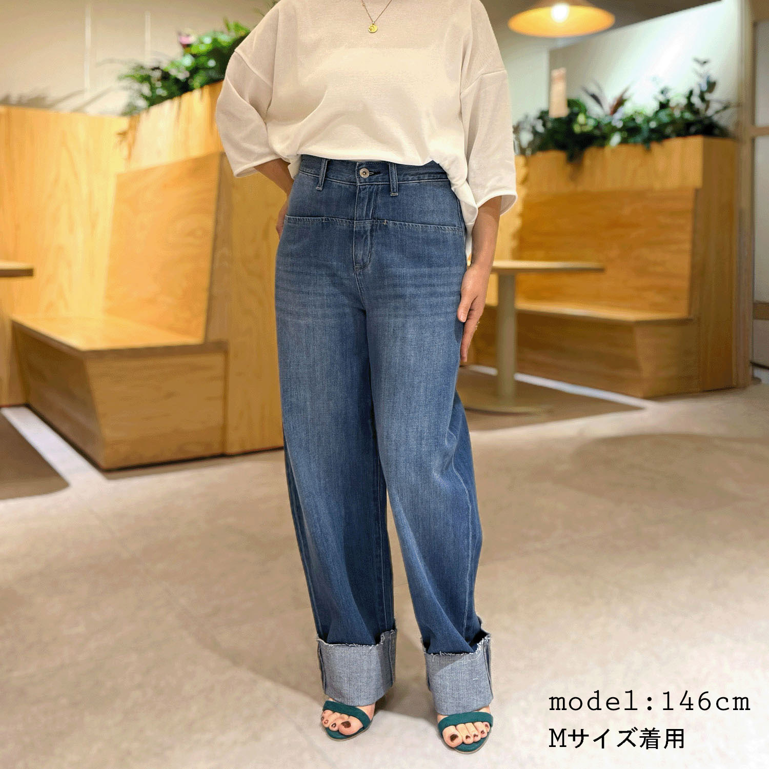 【Insta Live】CAMEL ROAD裾ロールアップパンツ