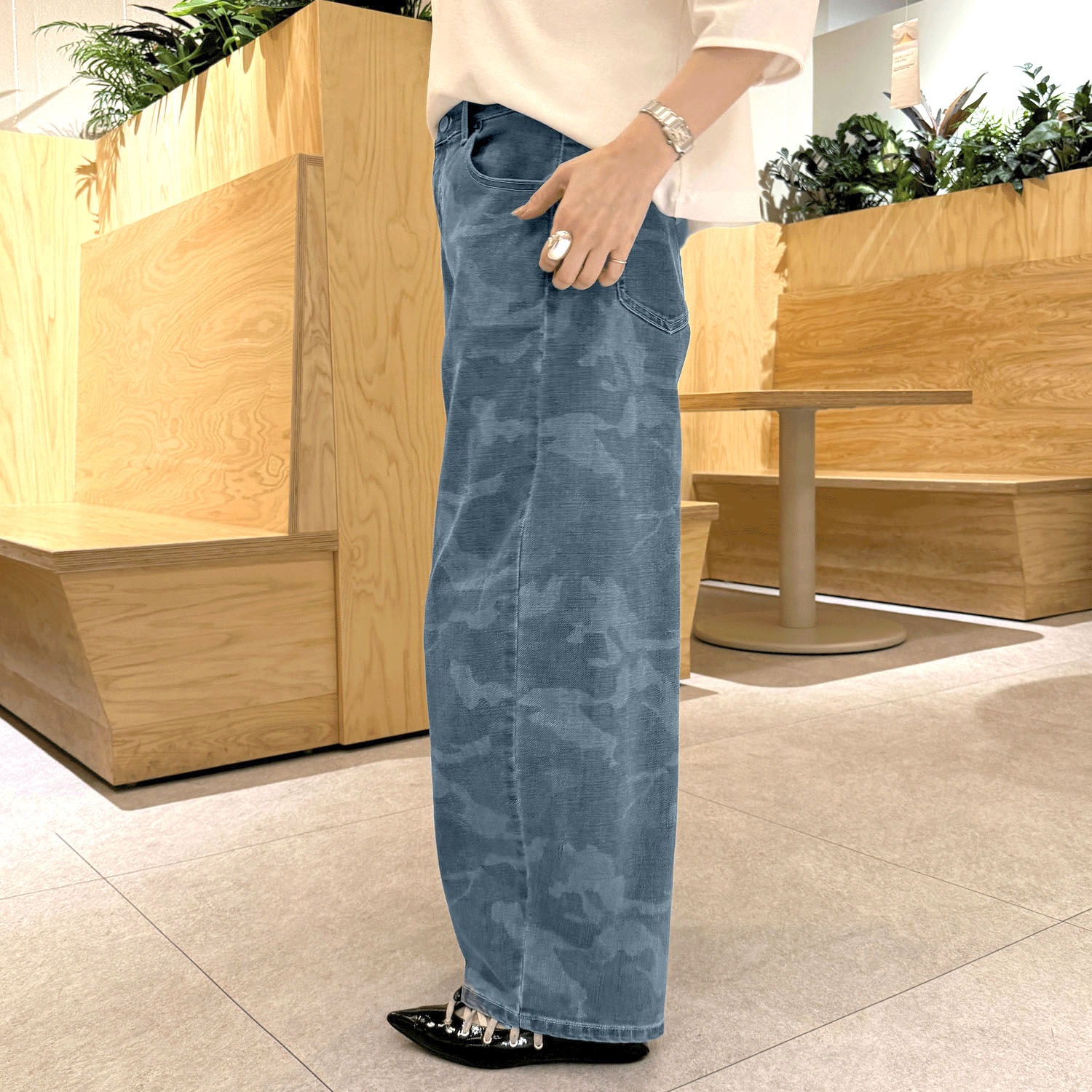 【Insta Live】CAMEL ROAD カモフラカーブパンツ - 画像2