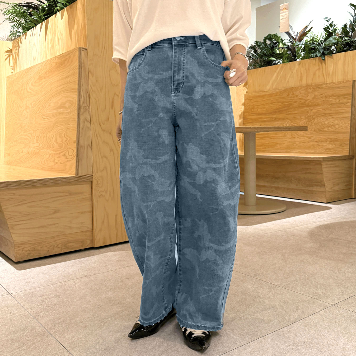 【Insta Live】CAMEL ROAD カモフラカーブパンツ - 画像1