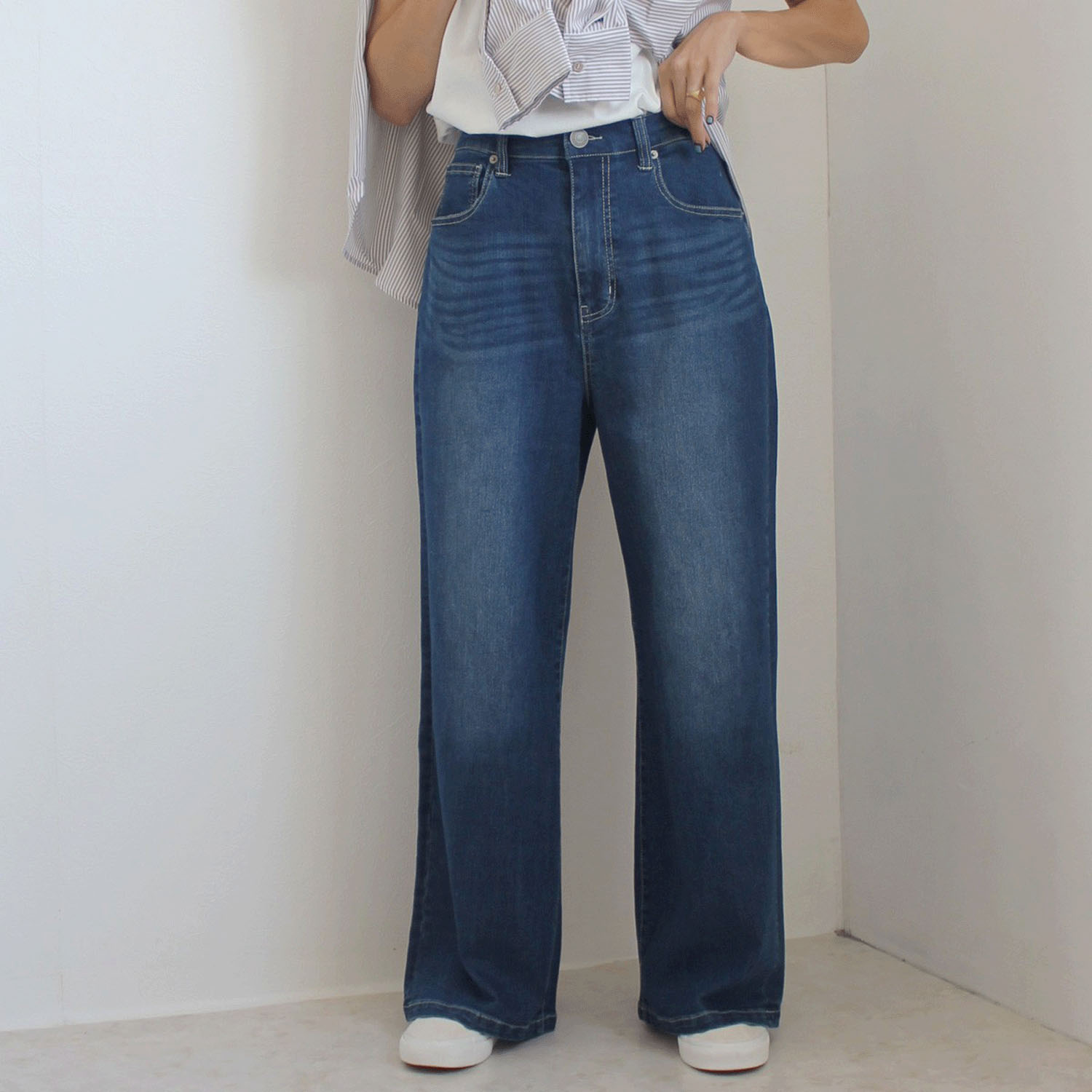 【Insta Live】W HEART Coolishワイドパンツ - 画像15