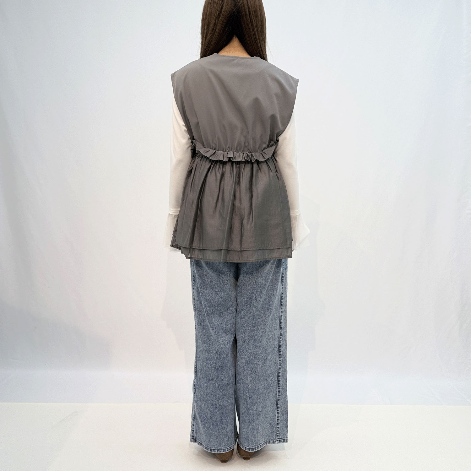 冷感UVデニムサイドライン - 画像8