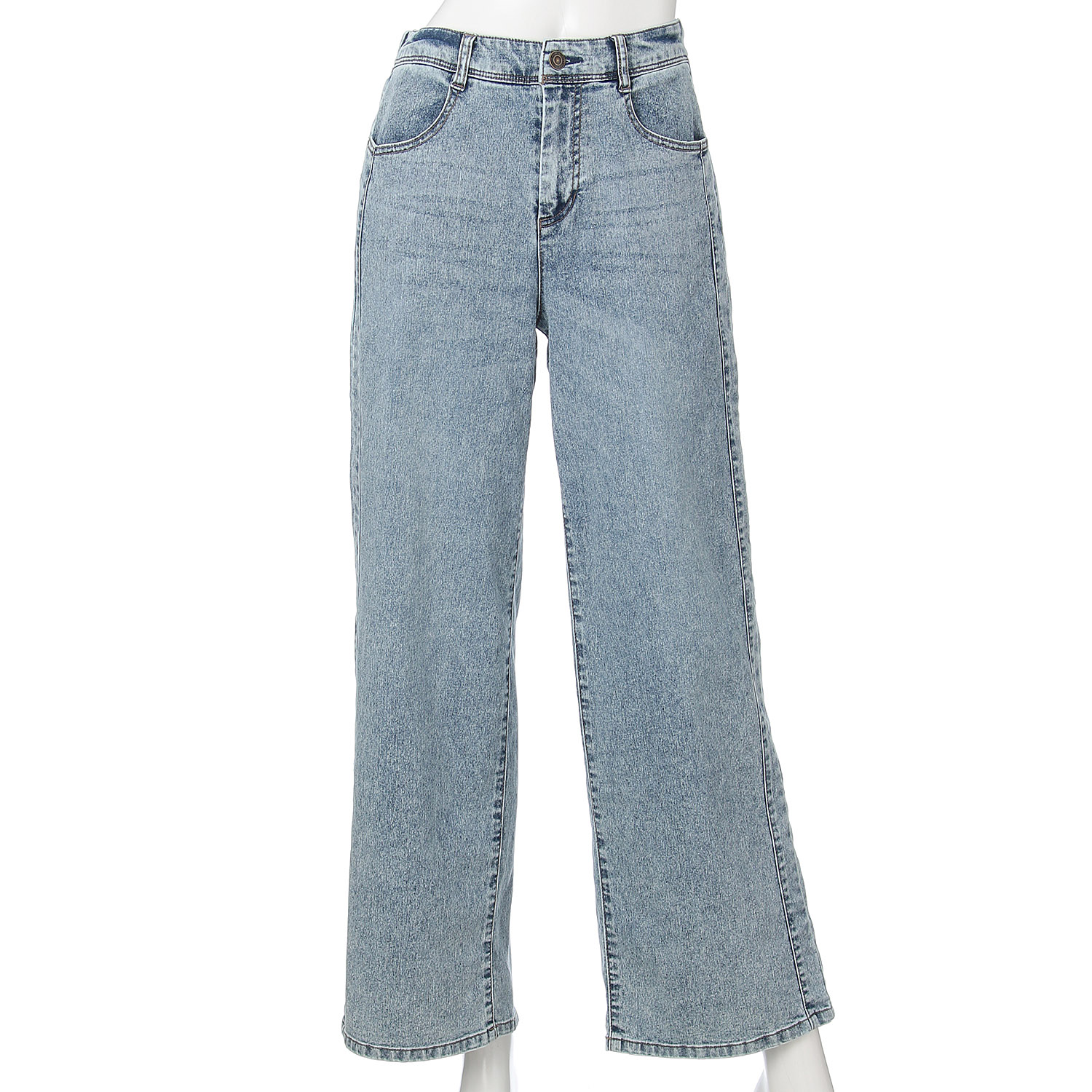 冷感UVデニムサイドライン - 画像9