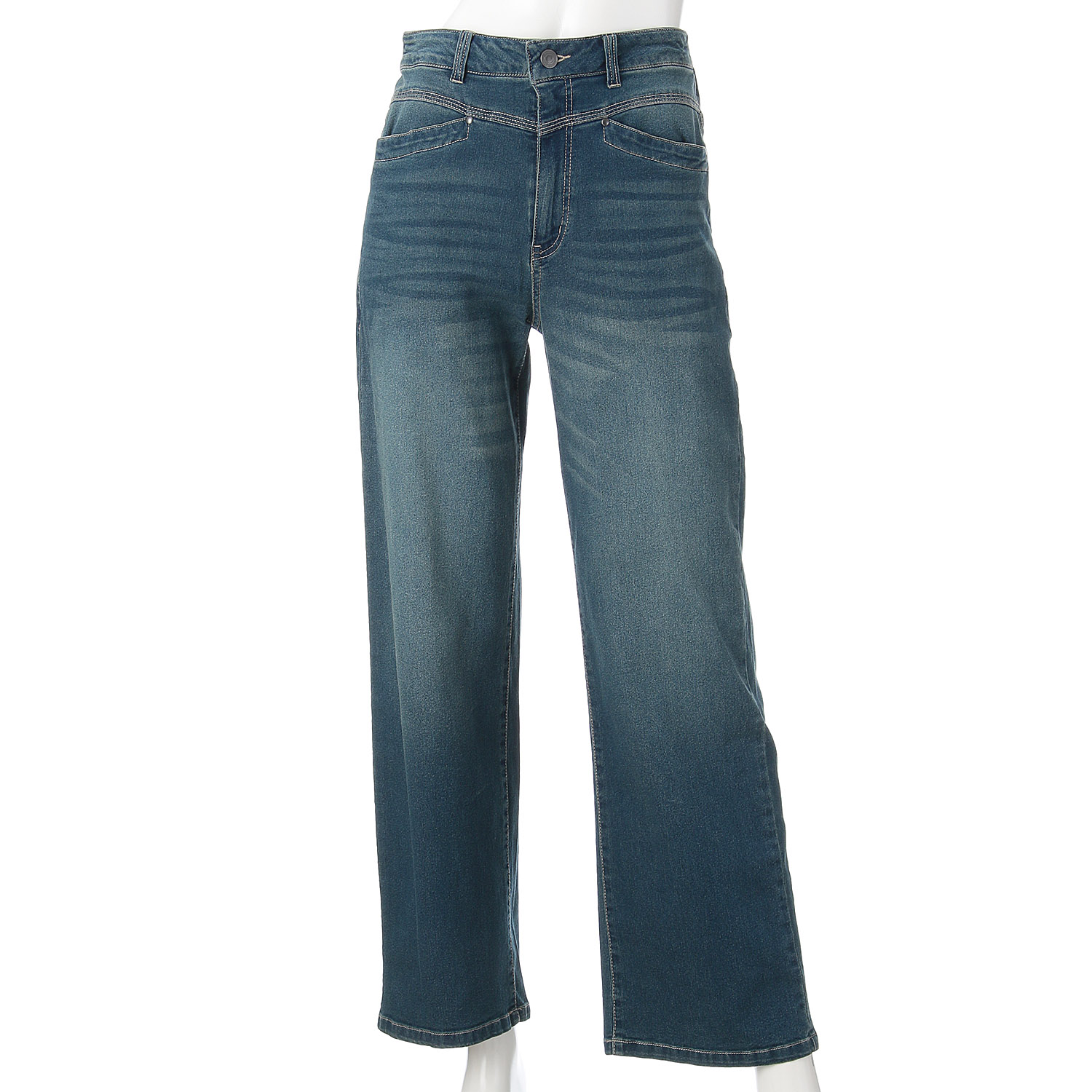 クールデニムワイドストレートパンツ - 画像13