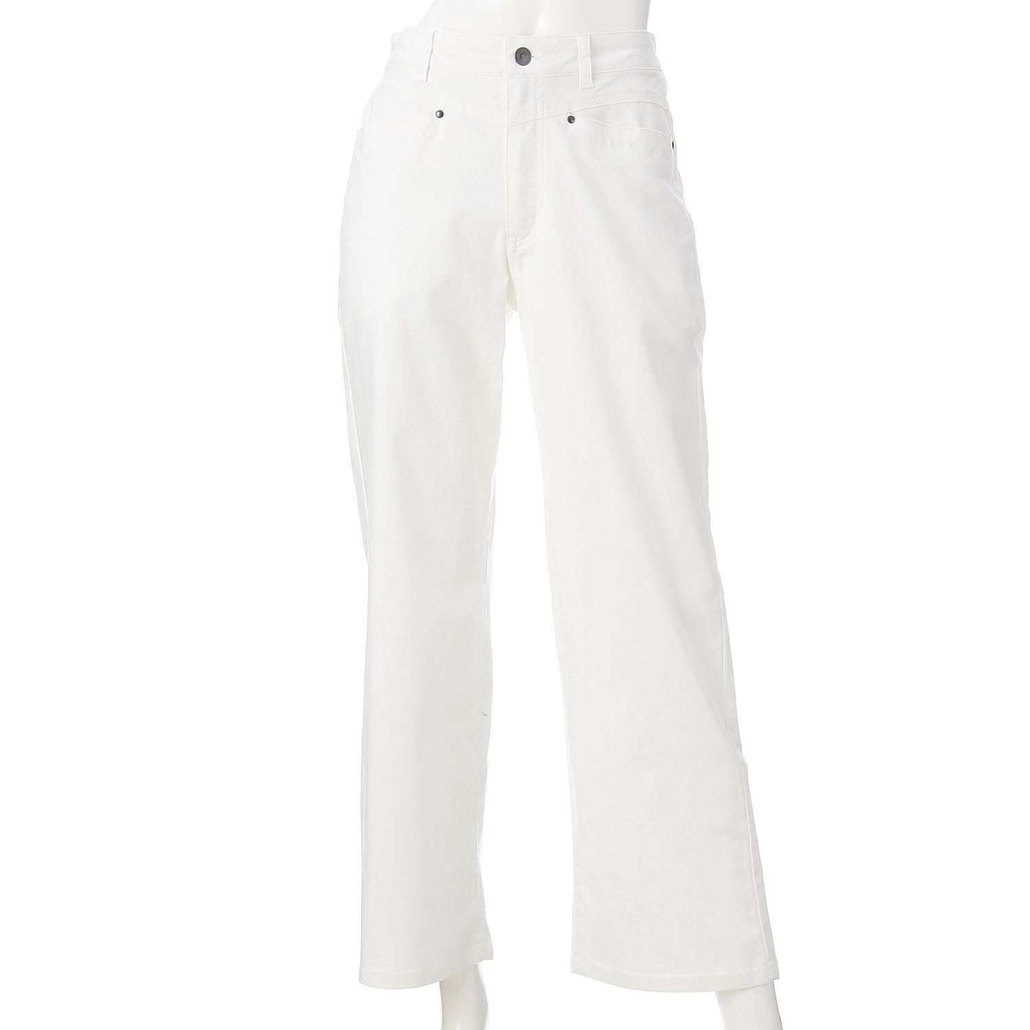 クールデニムワイドストレートパンツ - 画像5