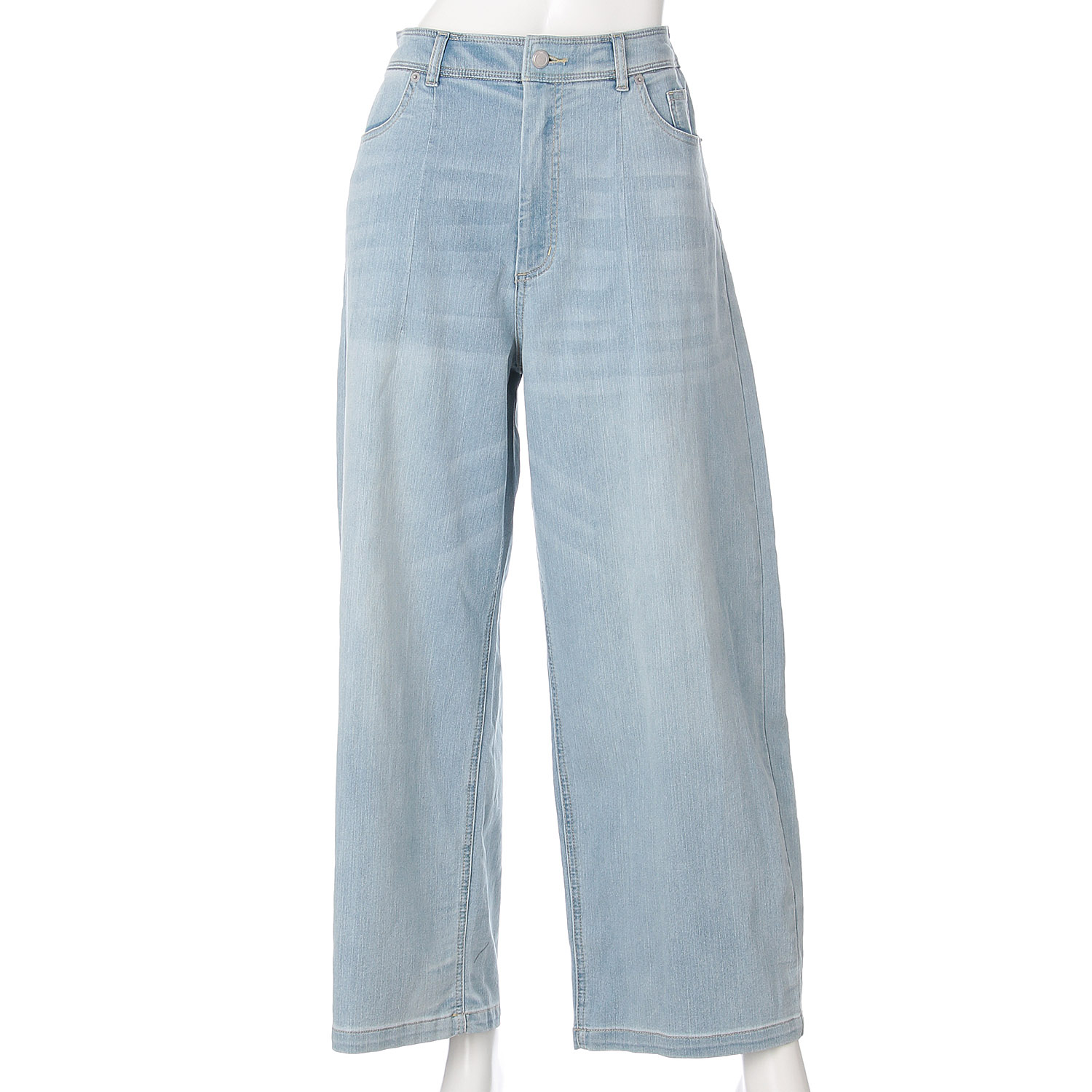 【Insta Live】JEUNE ET JOYEUX TCストレッチ デニムカーヴィーパンツ - 画像4