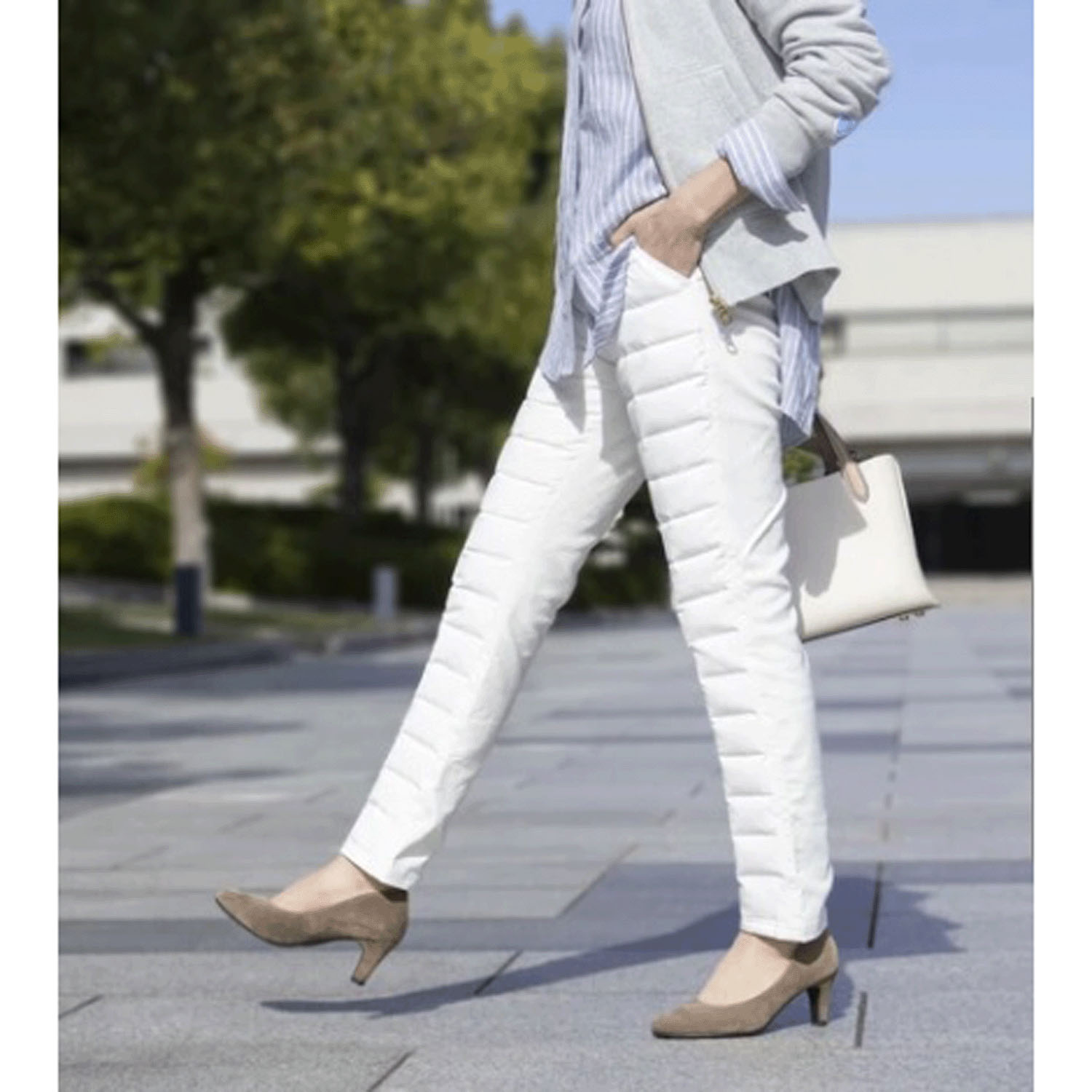 【InstaLive】 無地ダウンパンツ - 画像2