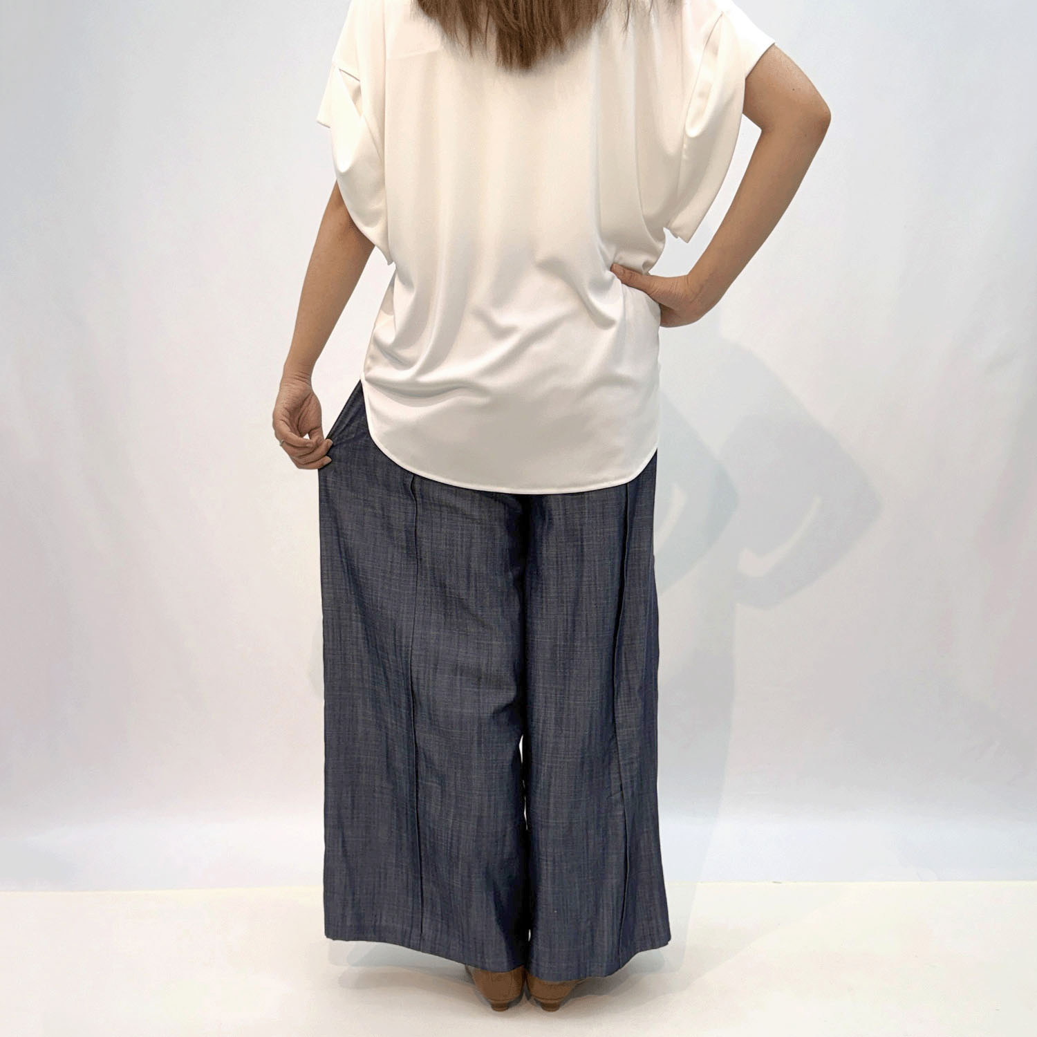 テンセルタックワイドパンツ - 画像6