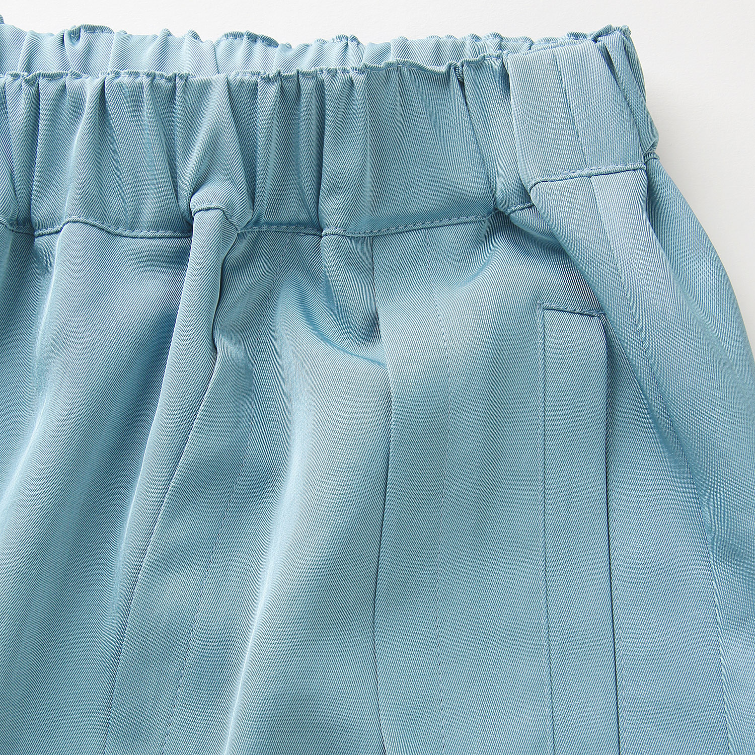 無地タックワイドパンツ - 画像6