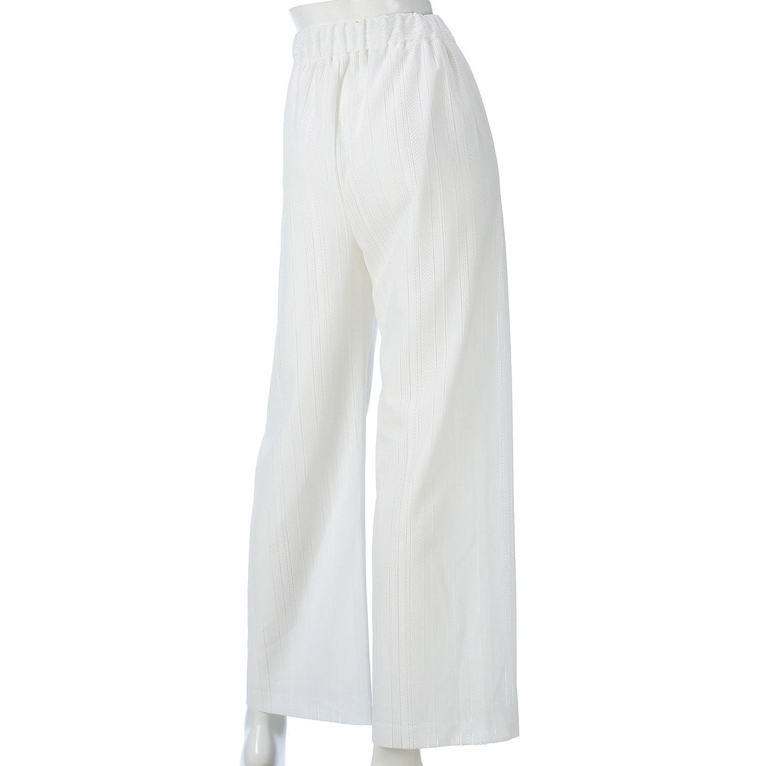 レースセミワイドパンツ - 画像2