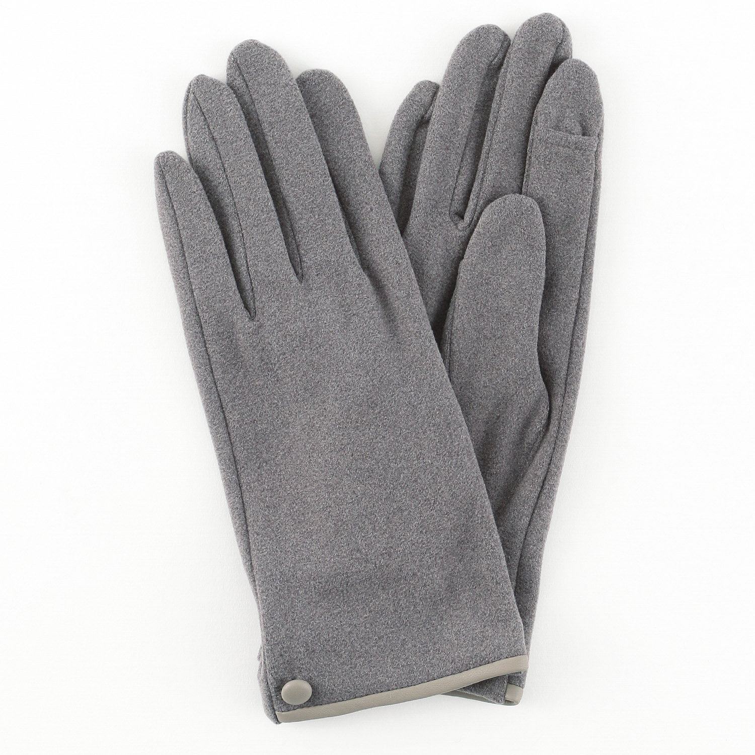 スーパーストレッチ合皮パイピング手袋 - 画像1