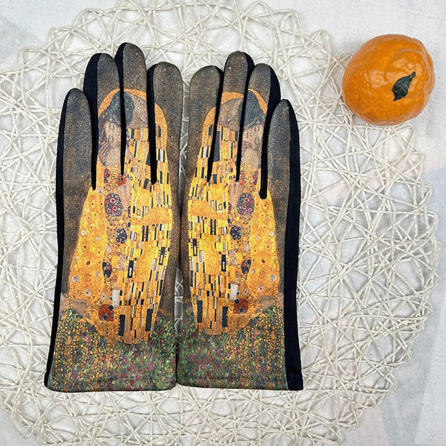 絵画ジャージ手袋 - 画像3