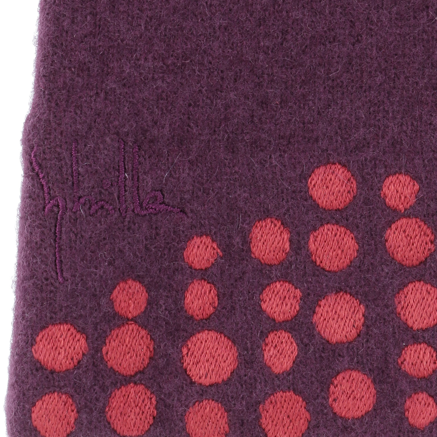 シビラ ドット刺繍ジャージ手袋 - 画像5