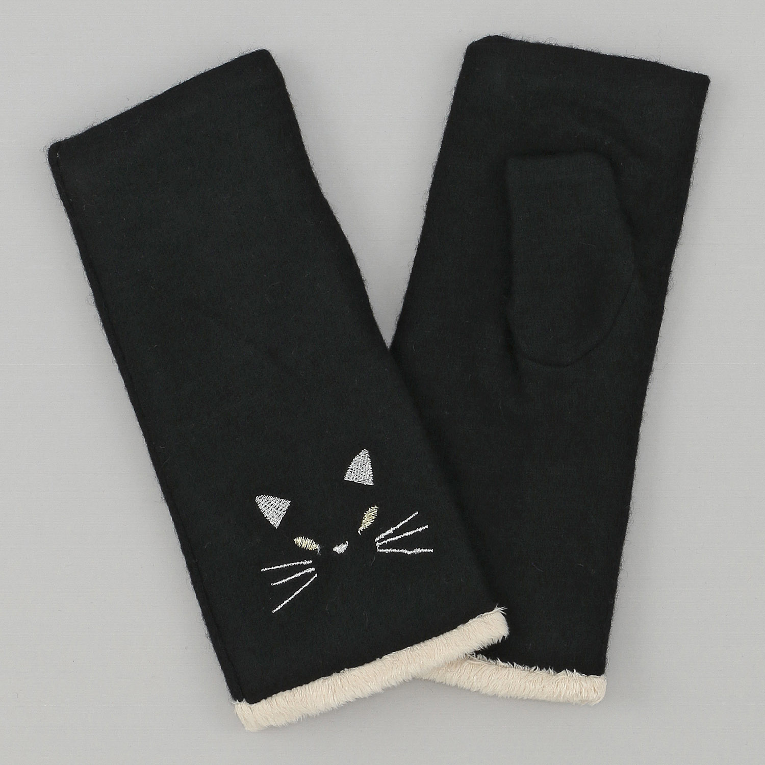 トウィンクルキャッツ指ぬき手袋 - 画像2