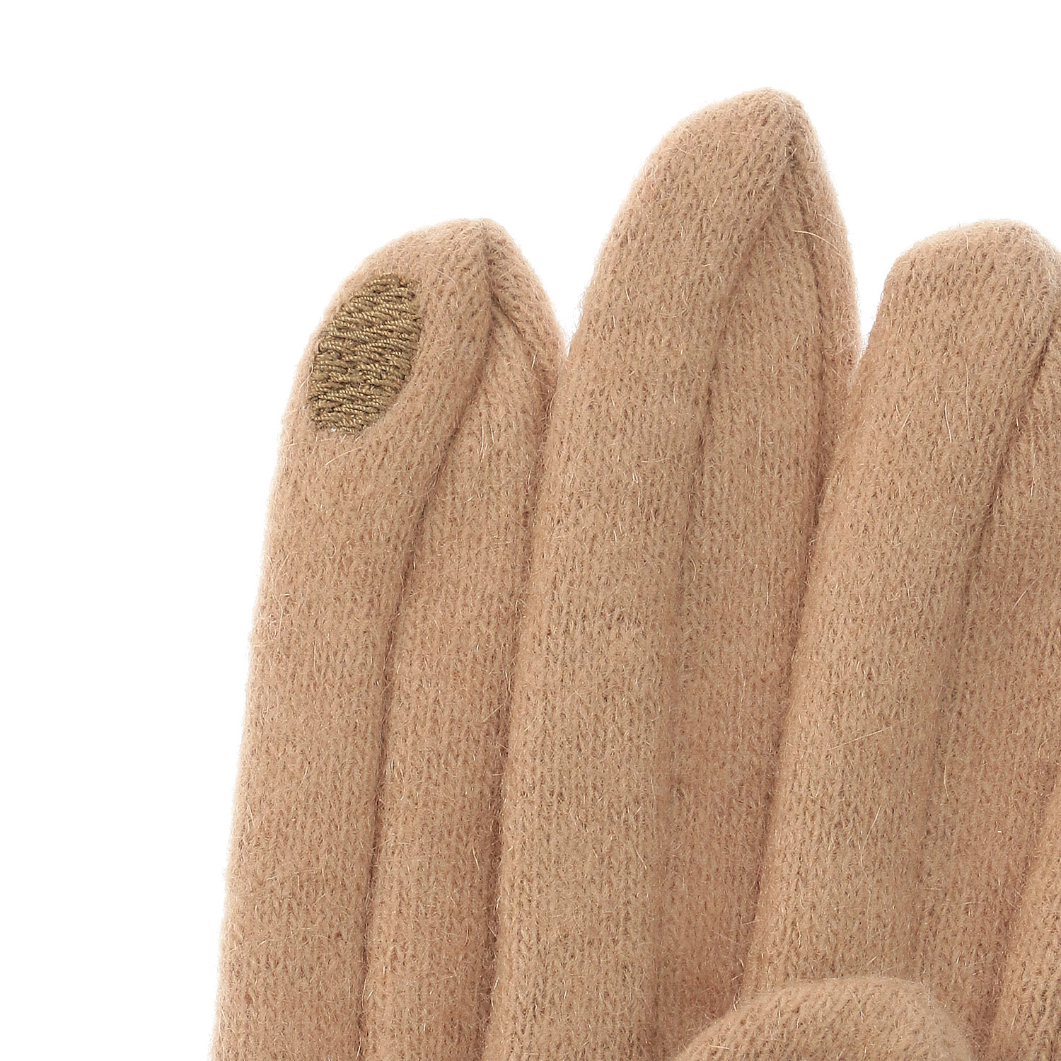 【グレー、ワイン終了】ELLE カシミヤ手袋 - 画像6