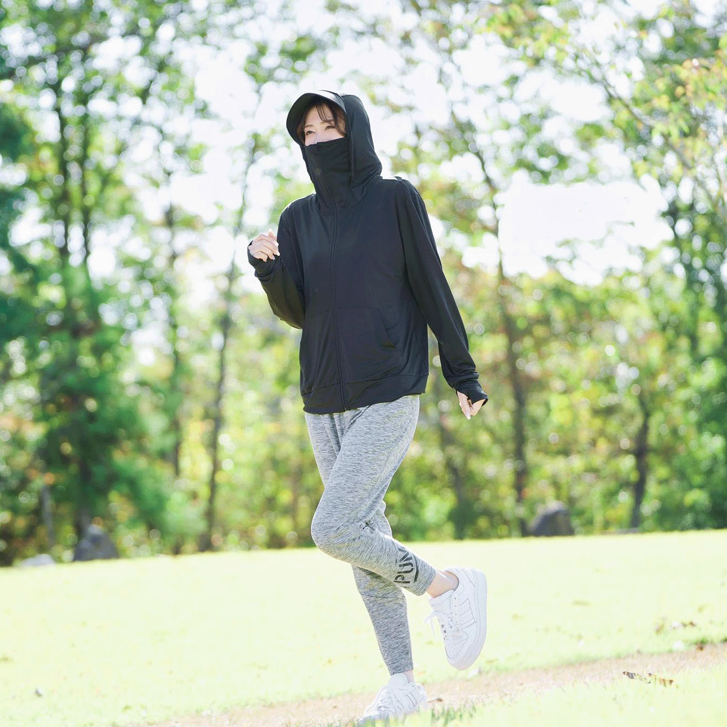 UV＆クール顔までガードパーカー - 画像9