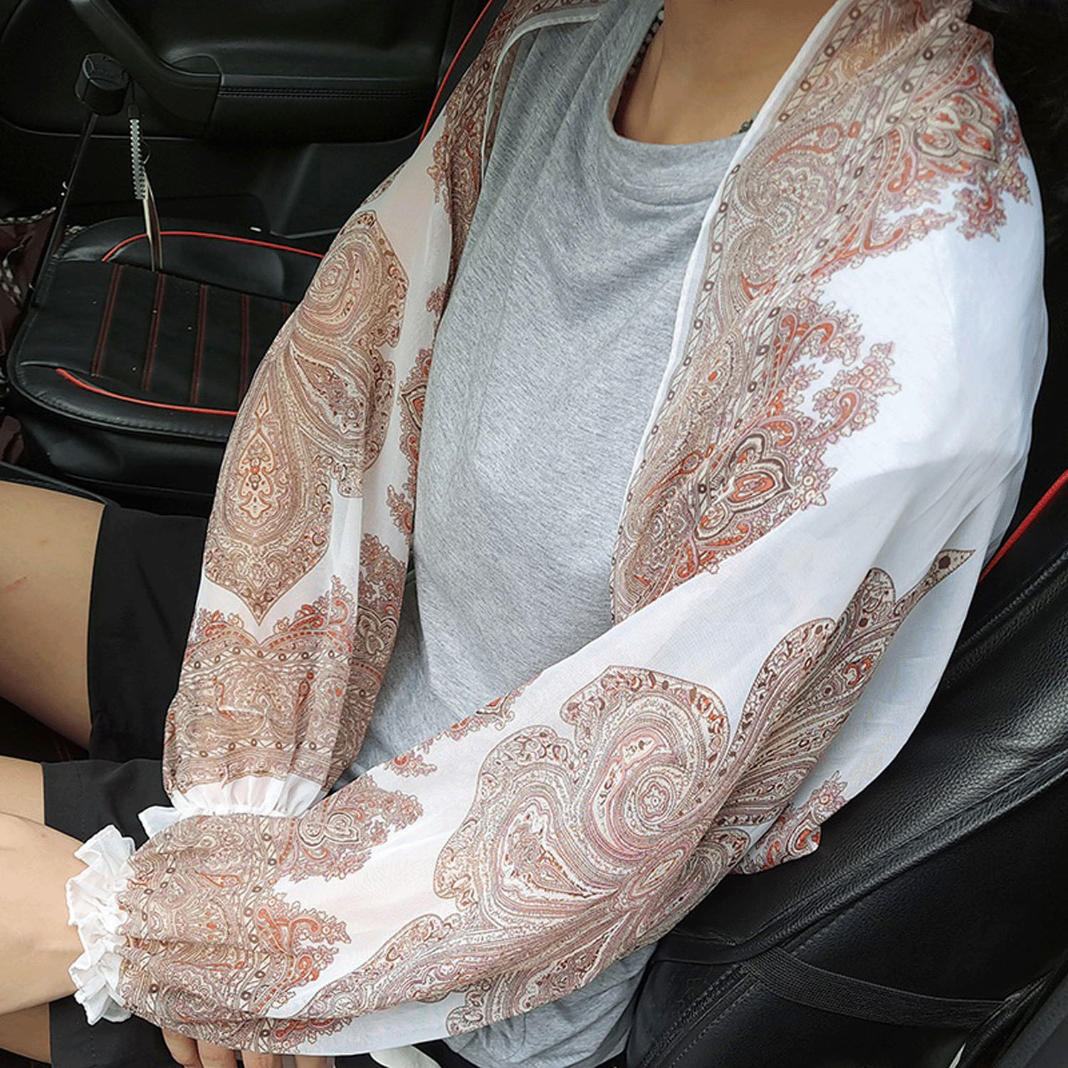 アームボレロ ペイズリー - 画像3