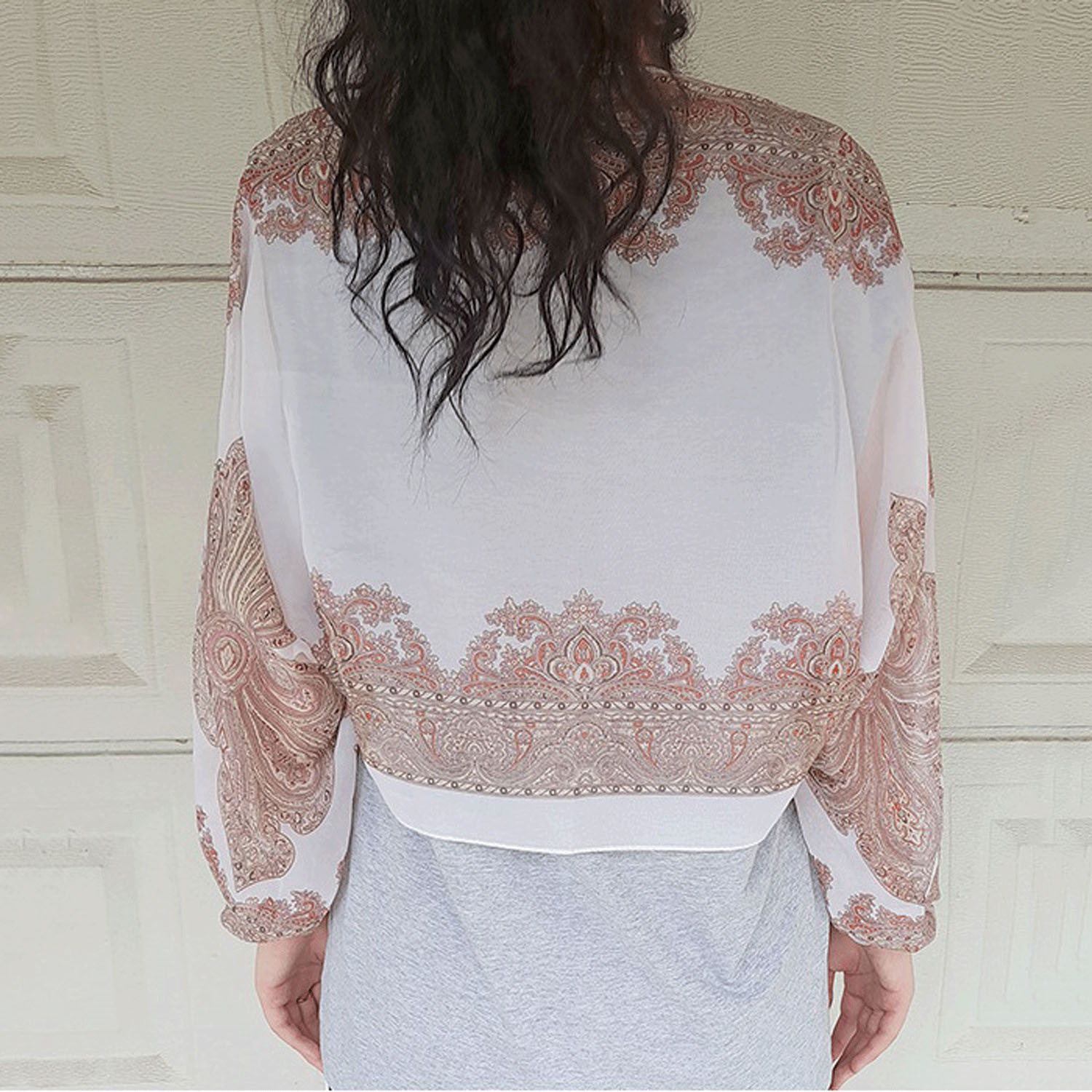 アームボレロ ペイズリー - 画像4