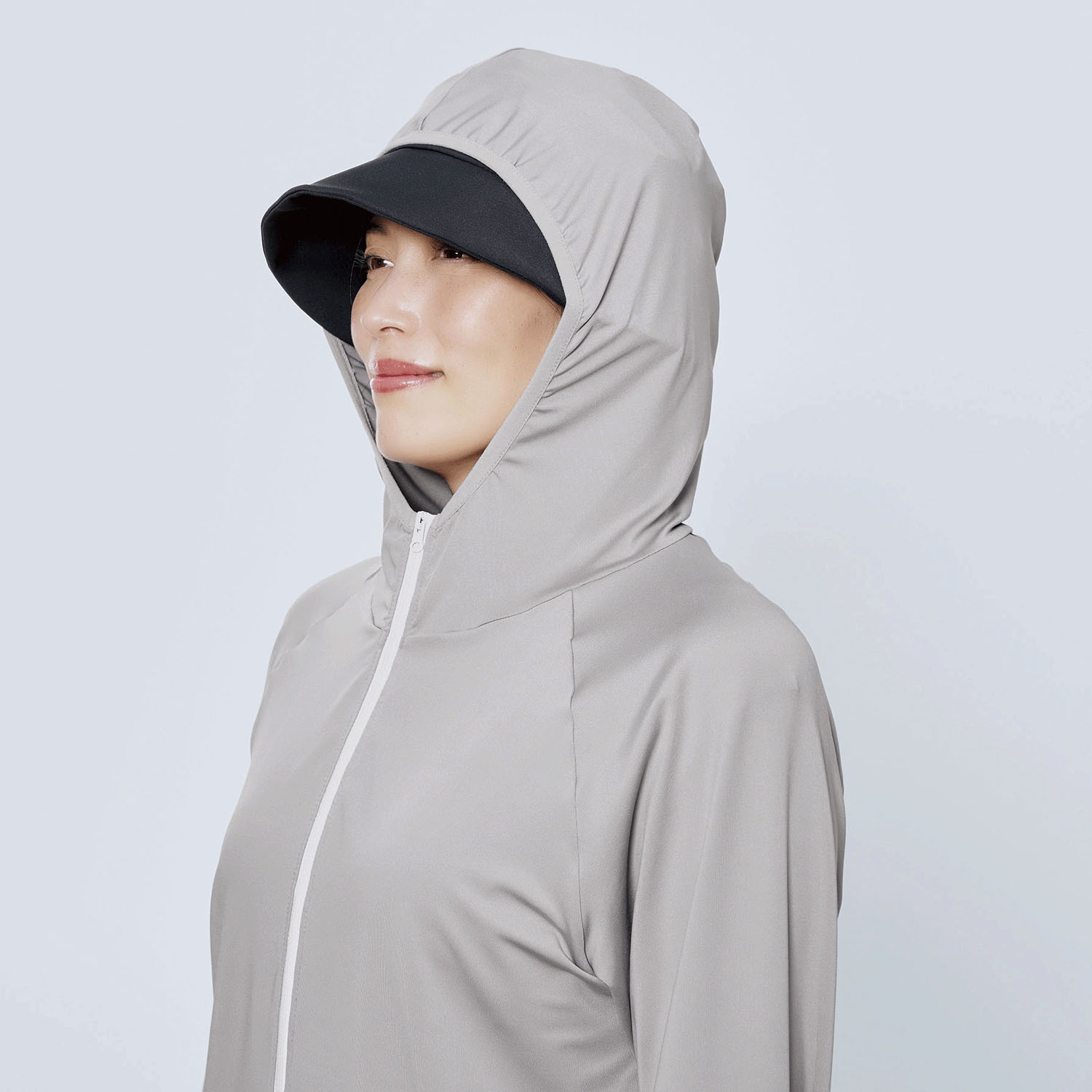 体型カバー涼やかUVパーカー L～LLサイズ - 画像8