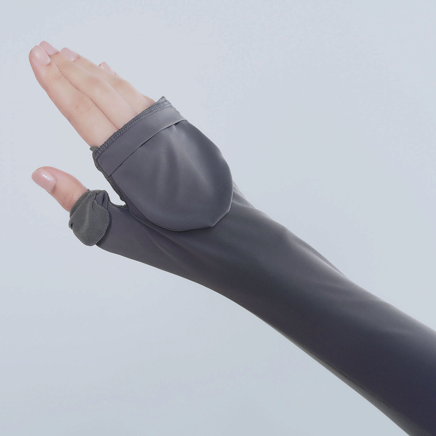 【ブラック終了】PRECIOUS UVクールメッシュミトングローブ - 画像2