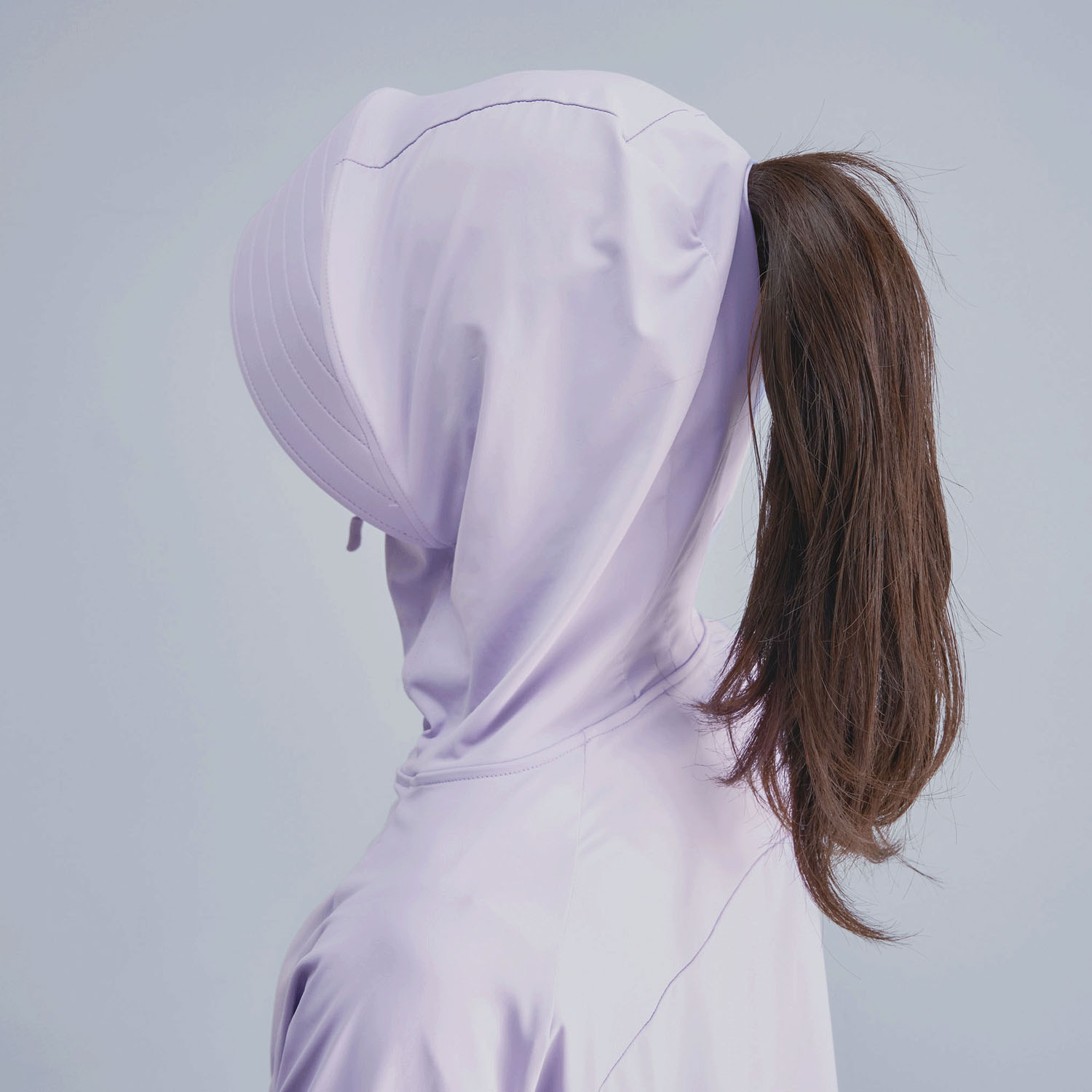 【チャコール、ラベンダー終了】Sun Block LAB 爽壁 フェイスガードUVパーカー - 画像36