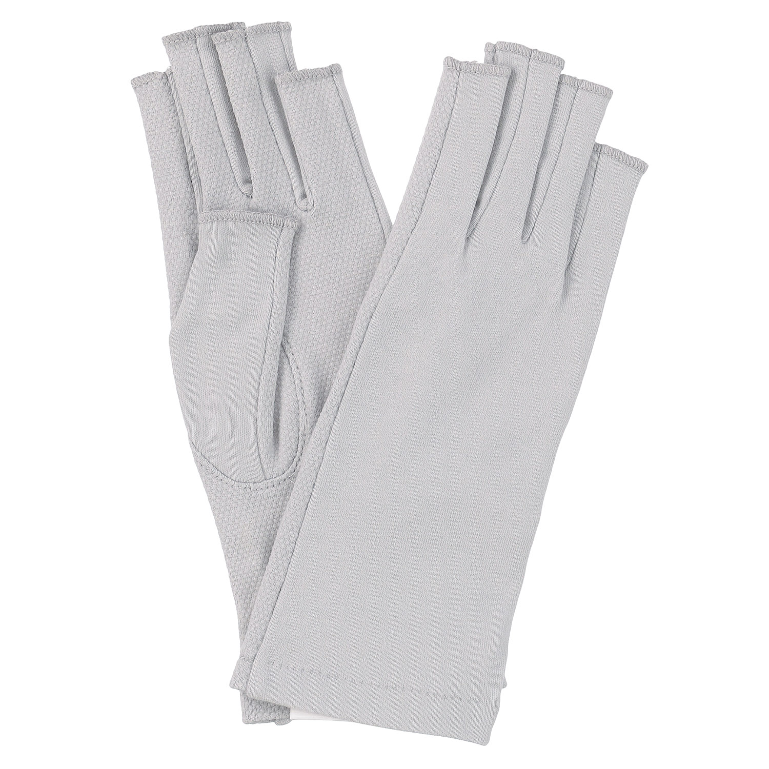 UV綿指切り手袋 ショート - 画像2