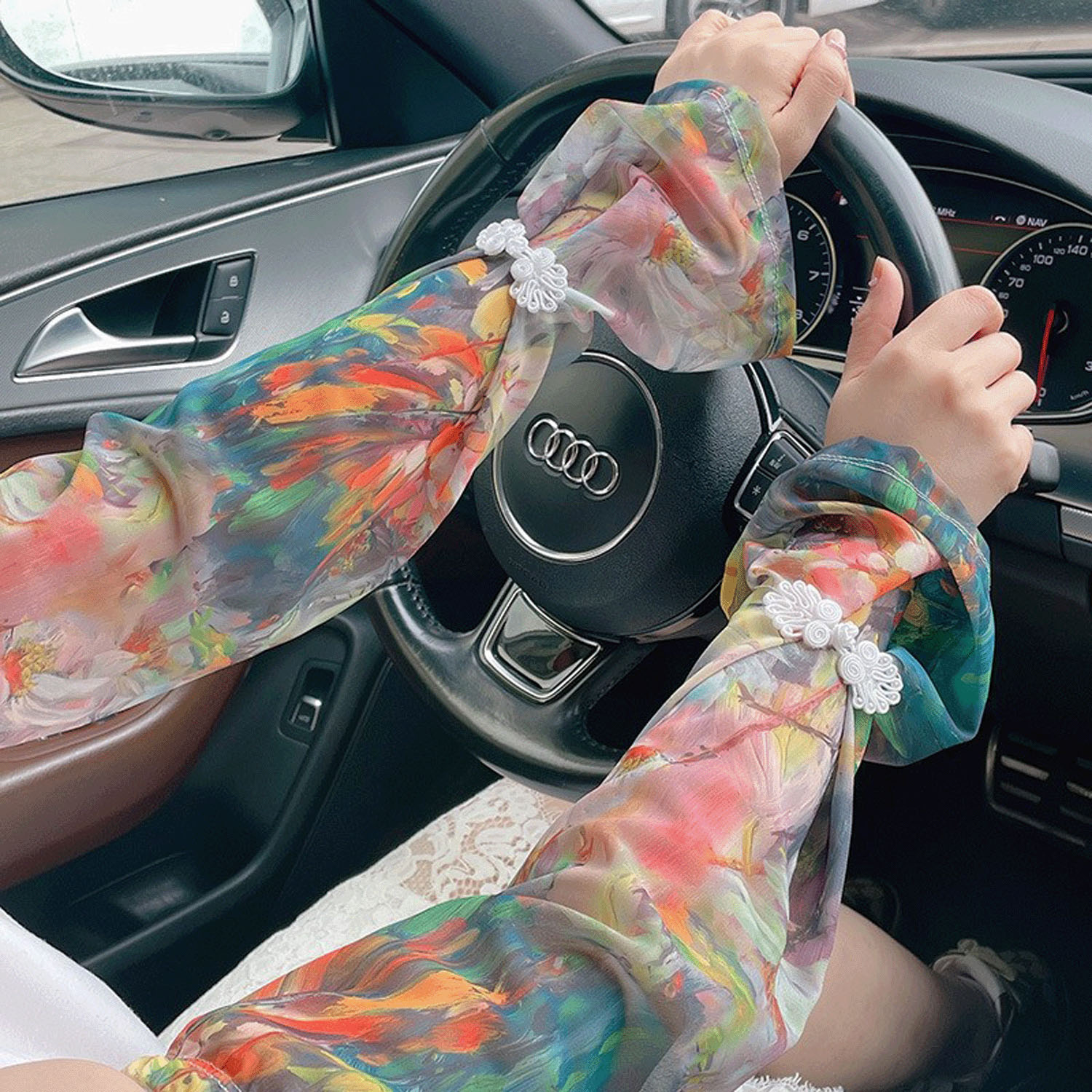 【ライトグリーン終了】プリントアームカバー - 画像1