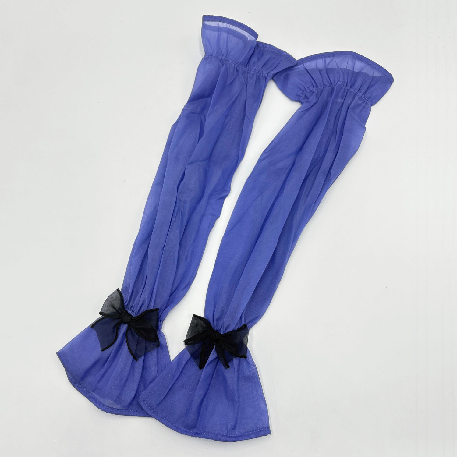 【サーモンピンク終了】リボン付きアームカバー - 画像6