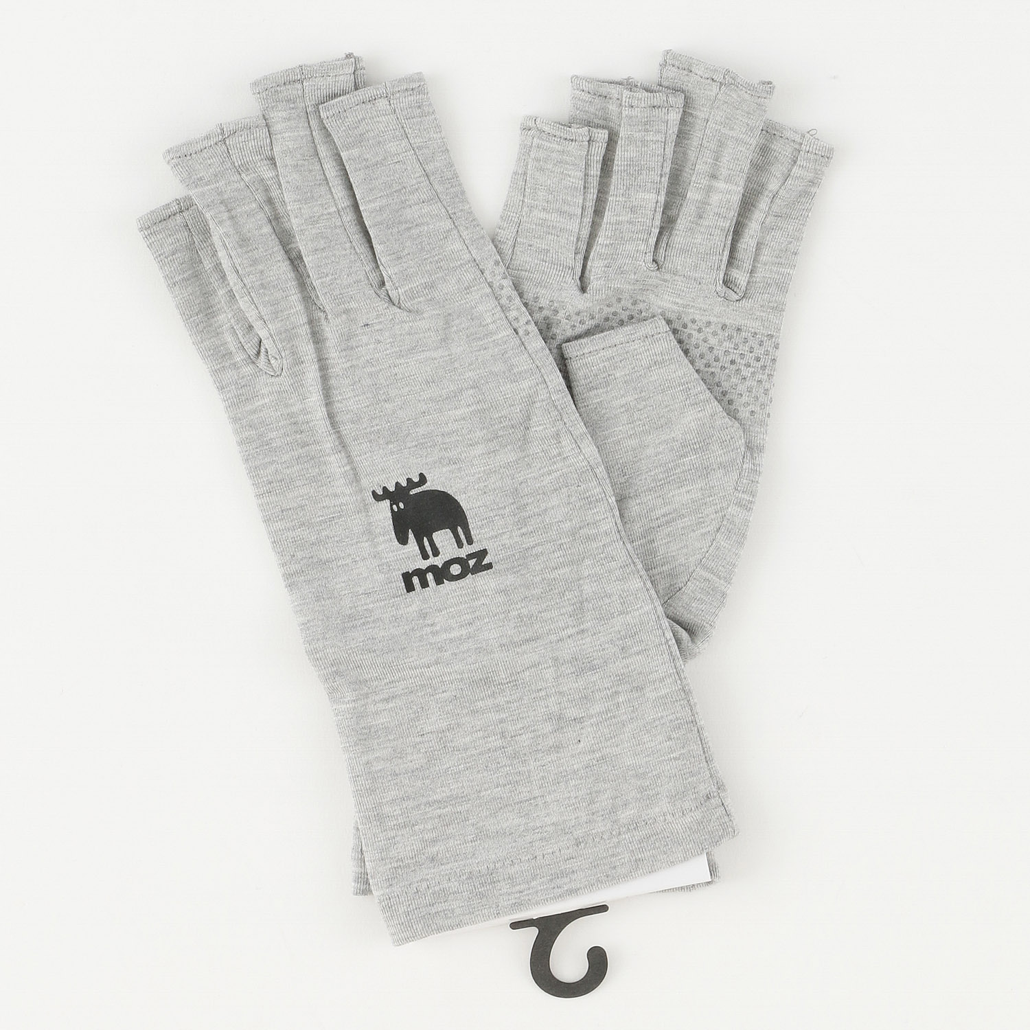 MOZ 竹繊維ショート指切りアームカバー - 画像1