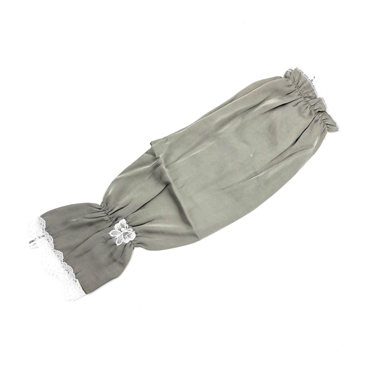 サテン調アームカバー - 画像2