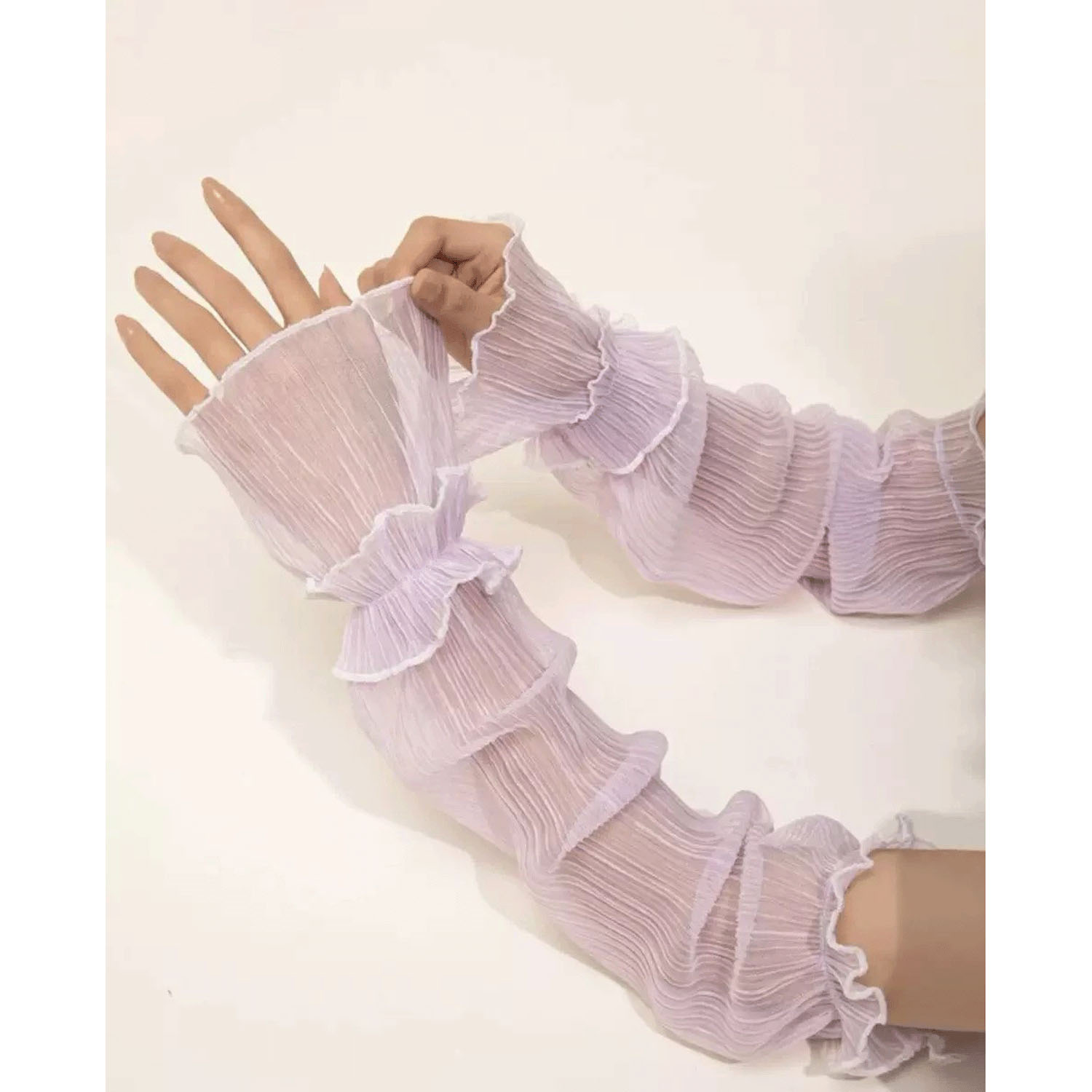 シースルーアームカバー - 画像1