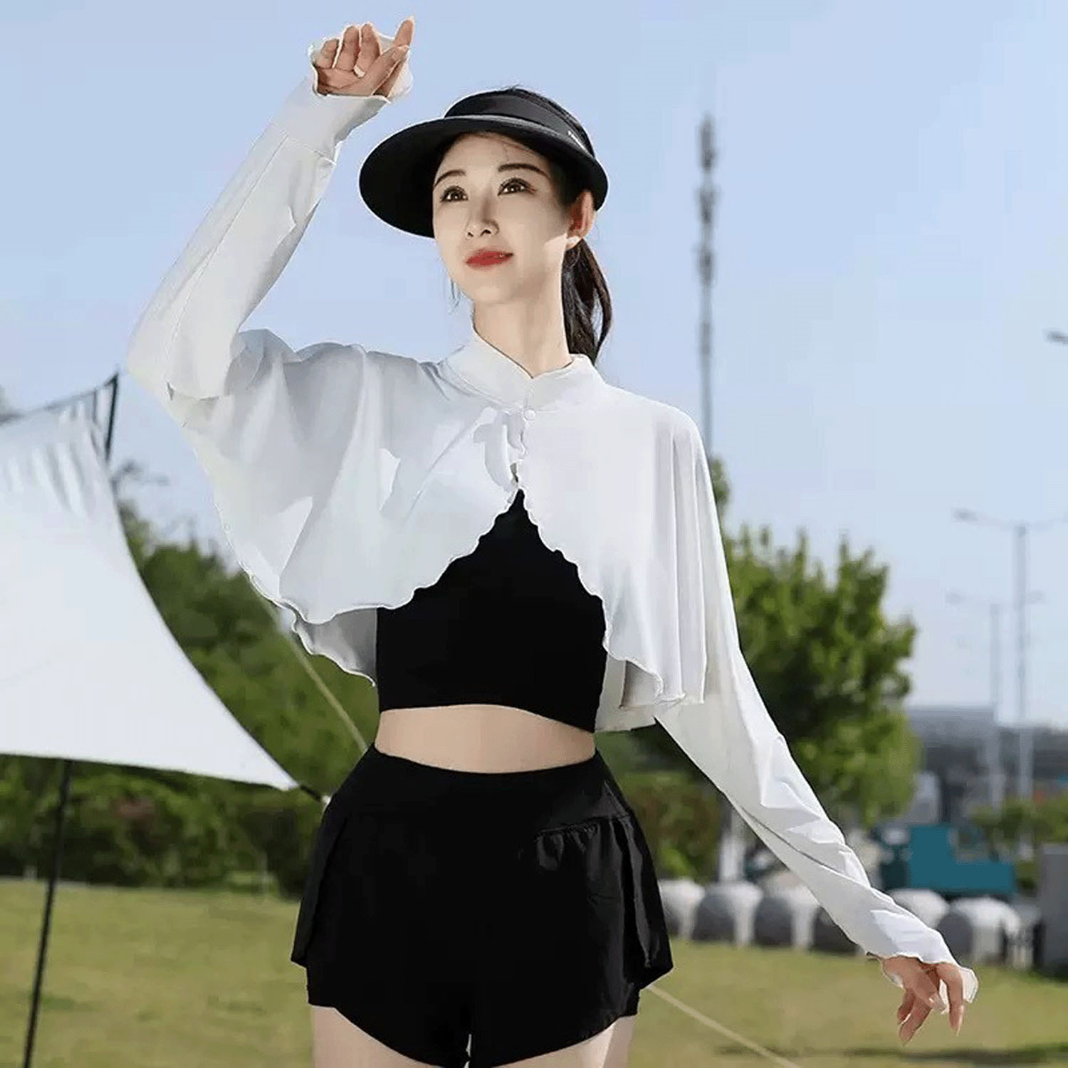 【3日間限定価格】UVフリルボレロ - 画像2