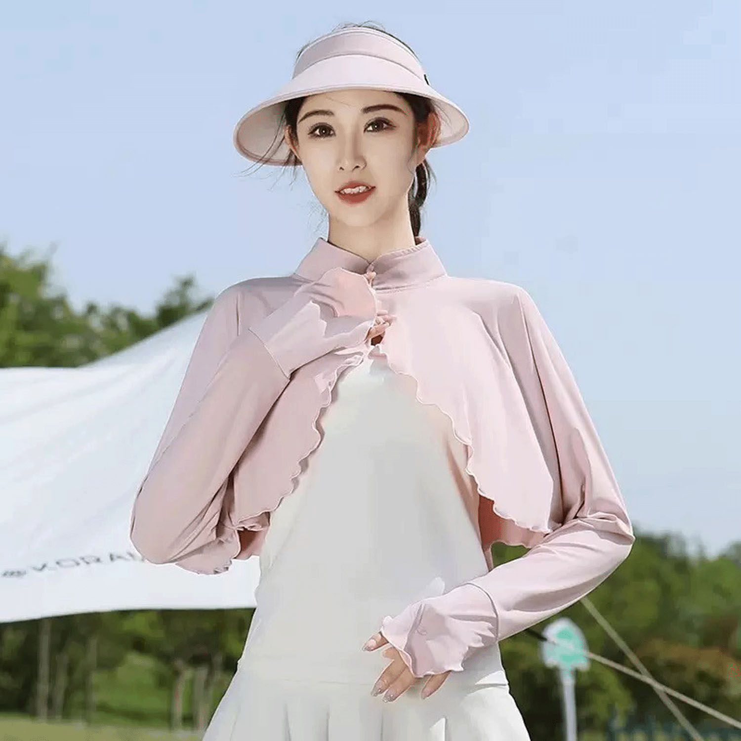 【3日間限定価格】UVフリルボレロ - 画像1