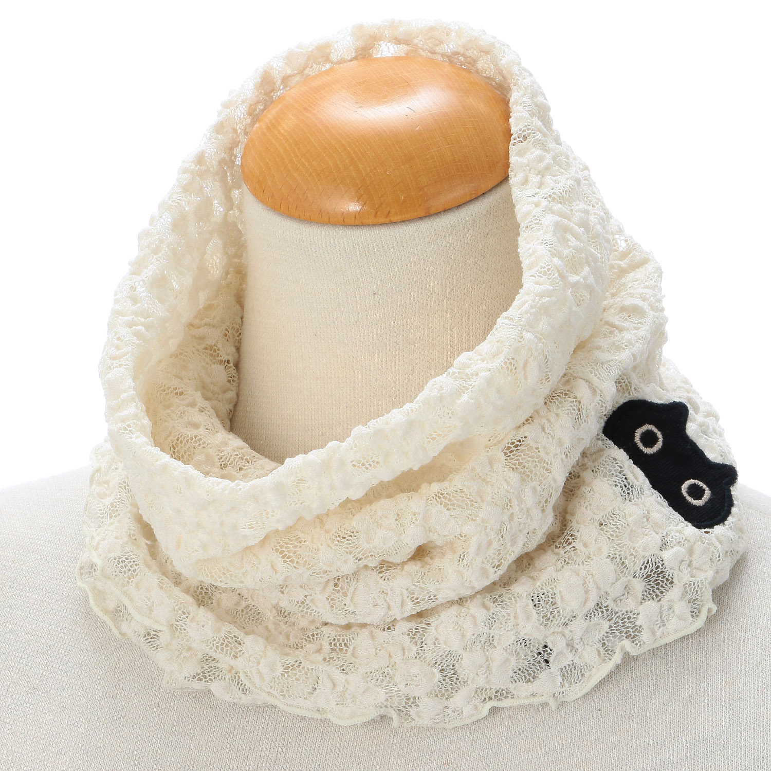 Atsuko Matano UVレースネックカバー - 画像2