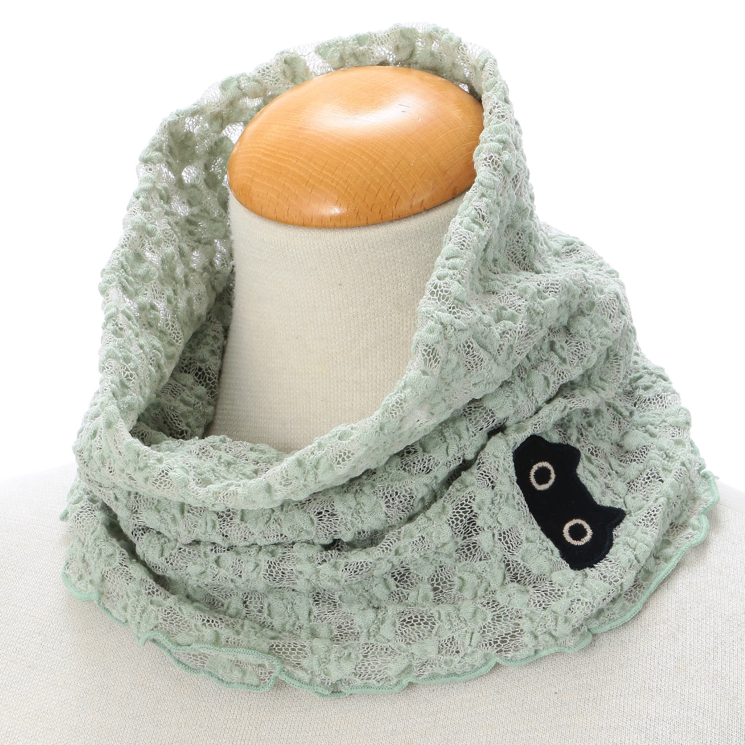 Atsuko Matano UVレースネックカバー