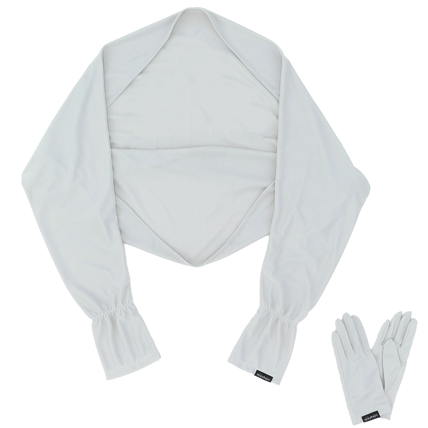 【2点セット】遮熱撥水UVボレロ＆手袋 - 画像1