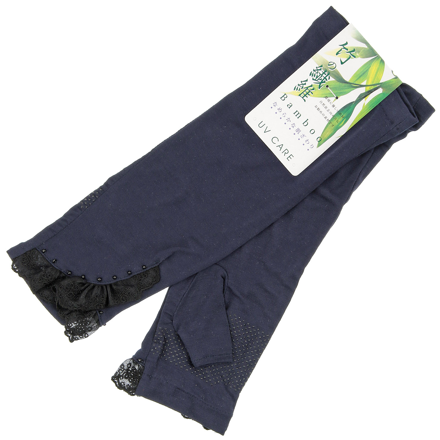 竹繊維 レースビーズミドアームカバー - 画像5