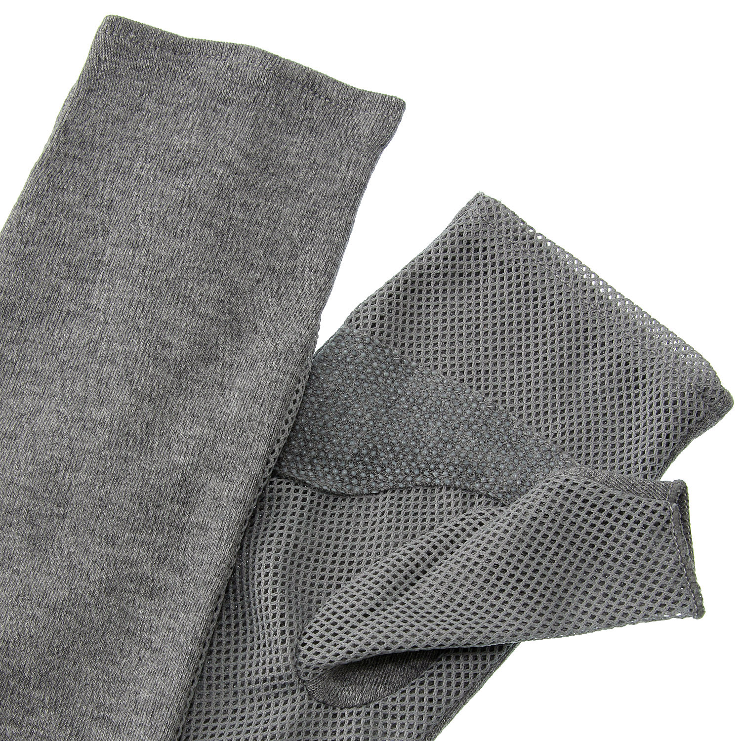 コットンすべり止め付きセミロングアームカバー - 画像3