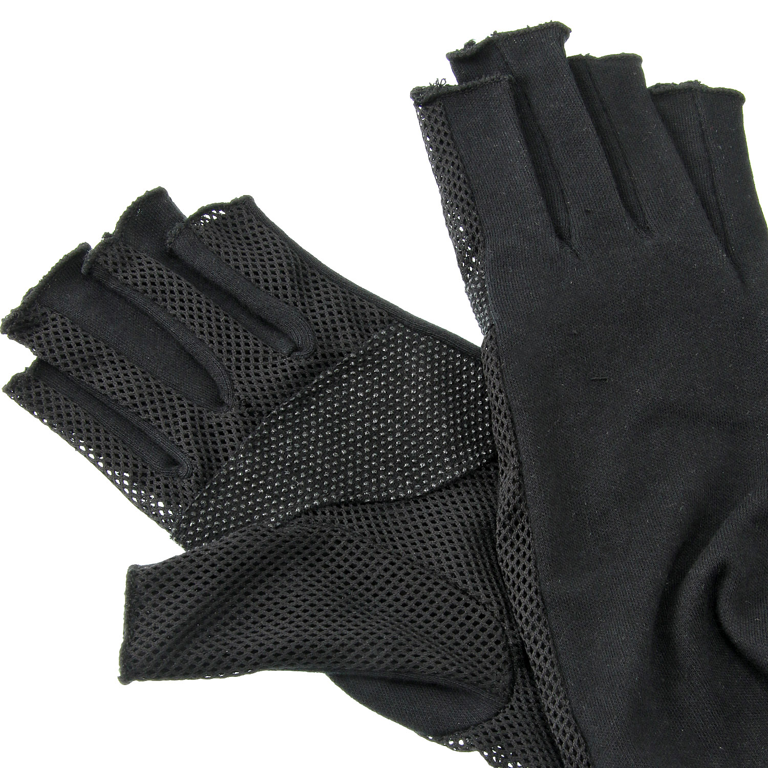 コットン 指切りショート手袋 - 画像4