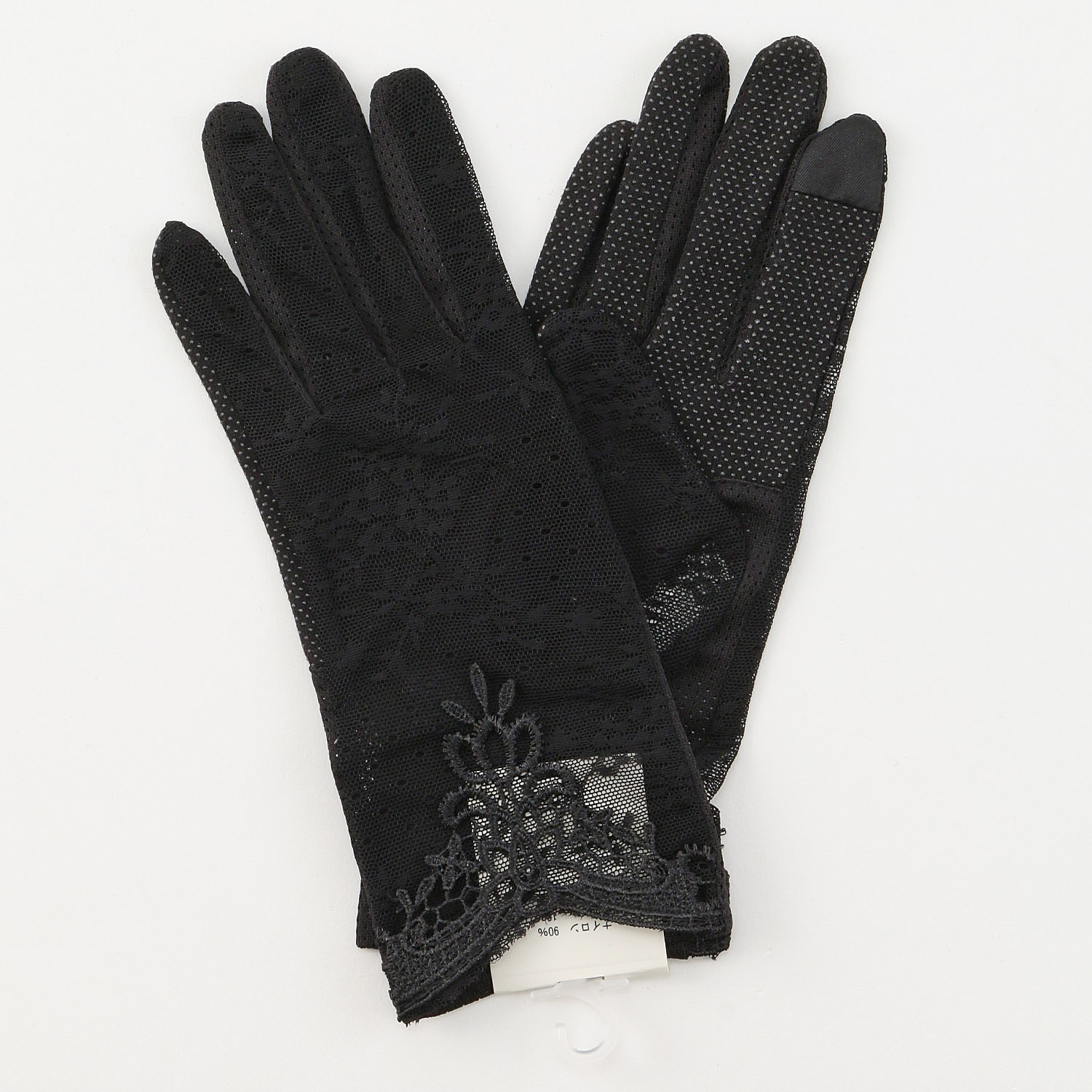 レースメッシュUV手袋 - 画像3