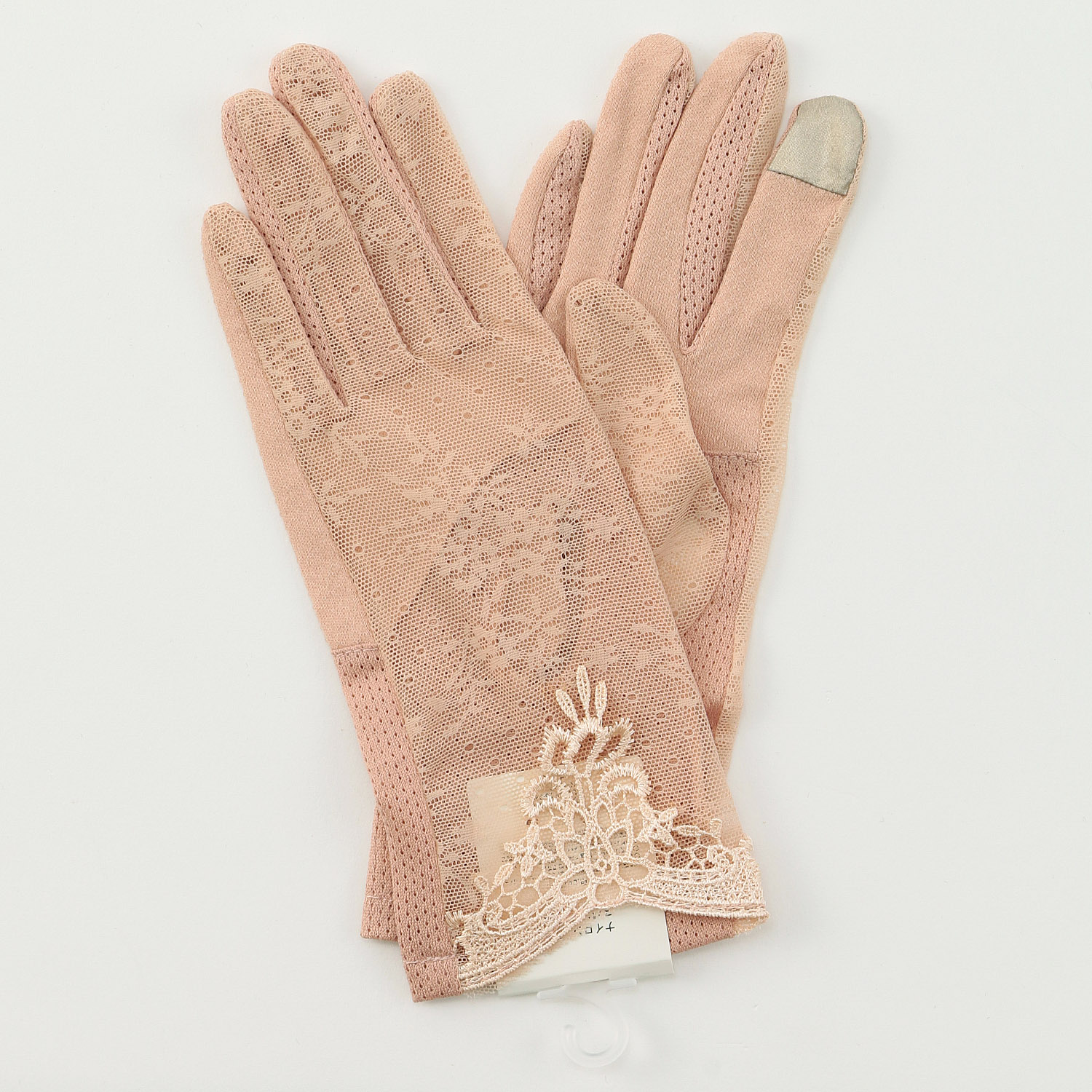 レースメッシュUV手袋 - 画像5